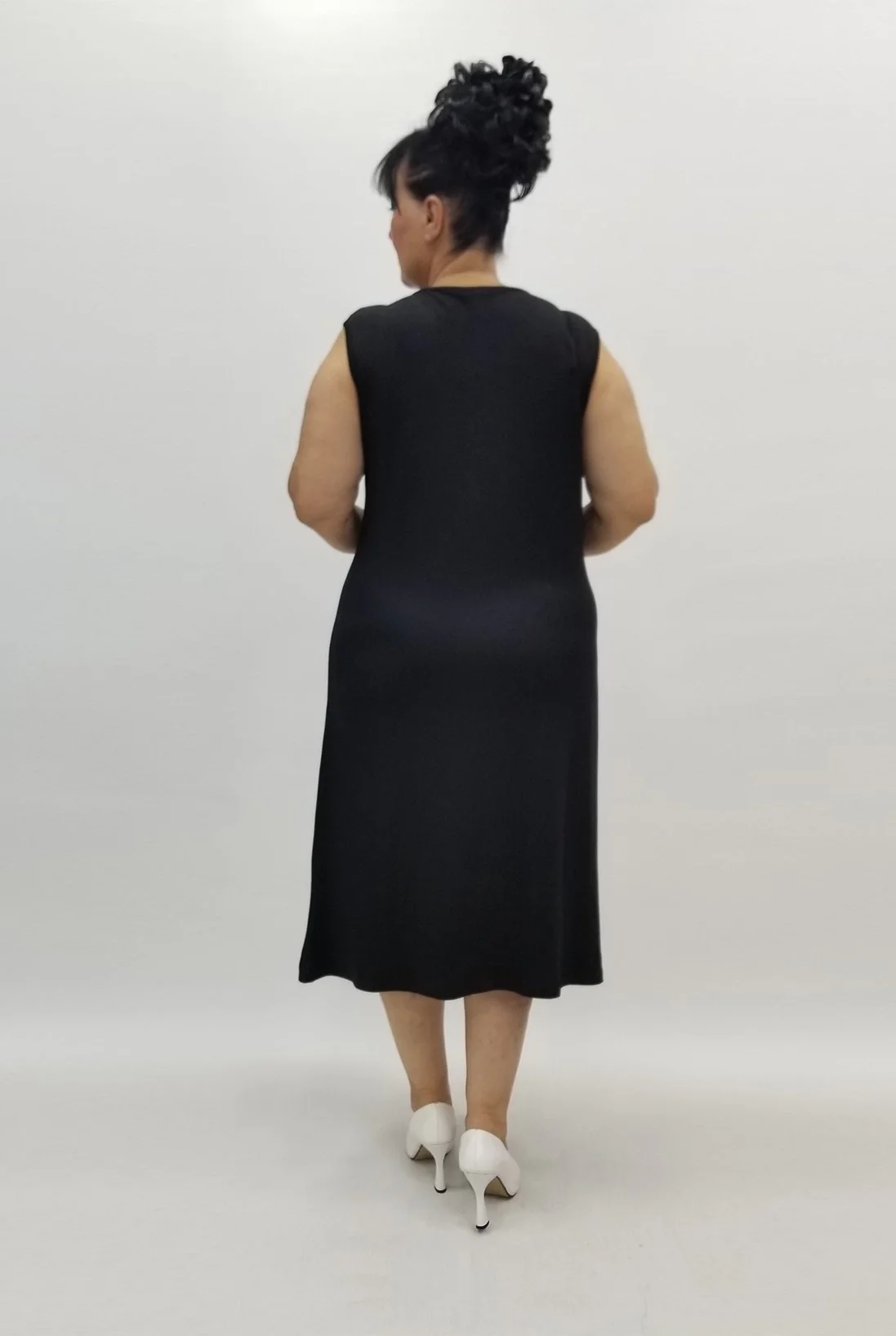 Miraggio Büyük Beden Elbise 99920 SİYAH