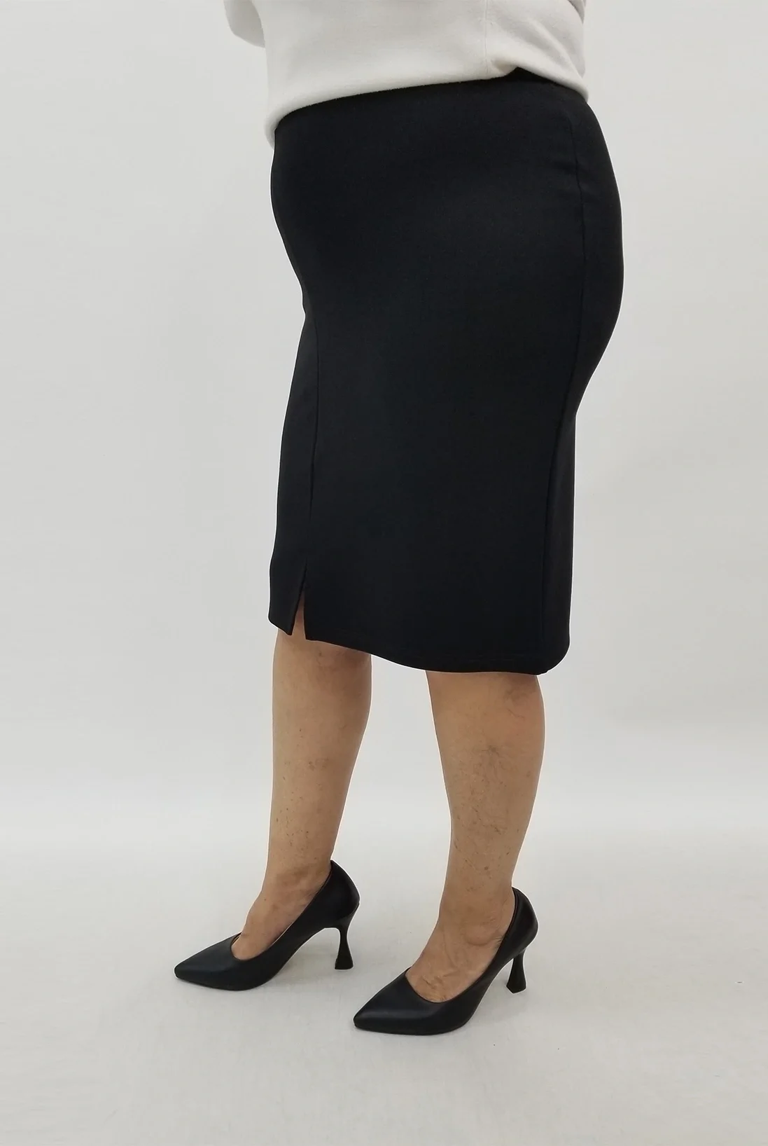 Miraggio Büyük Beden Etek 4109 SİYAH