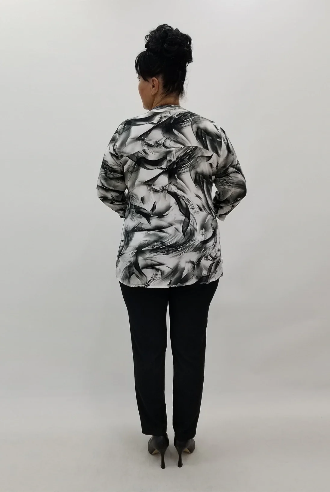 Miraggio Büyük Beden Gömlek 4037 SİYAH