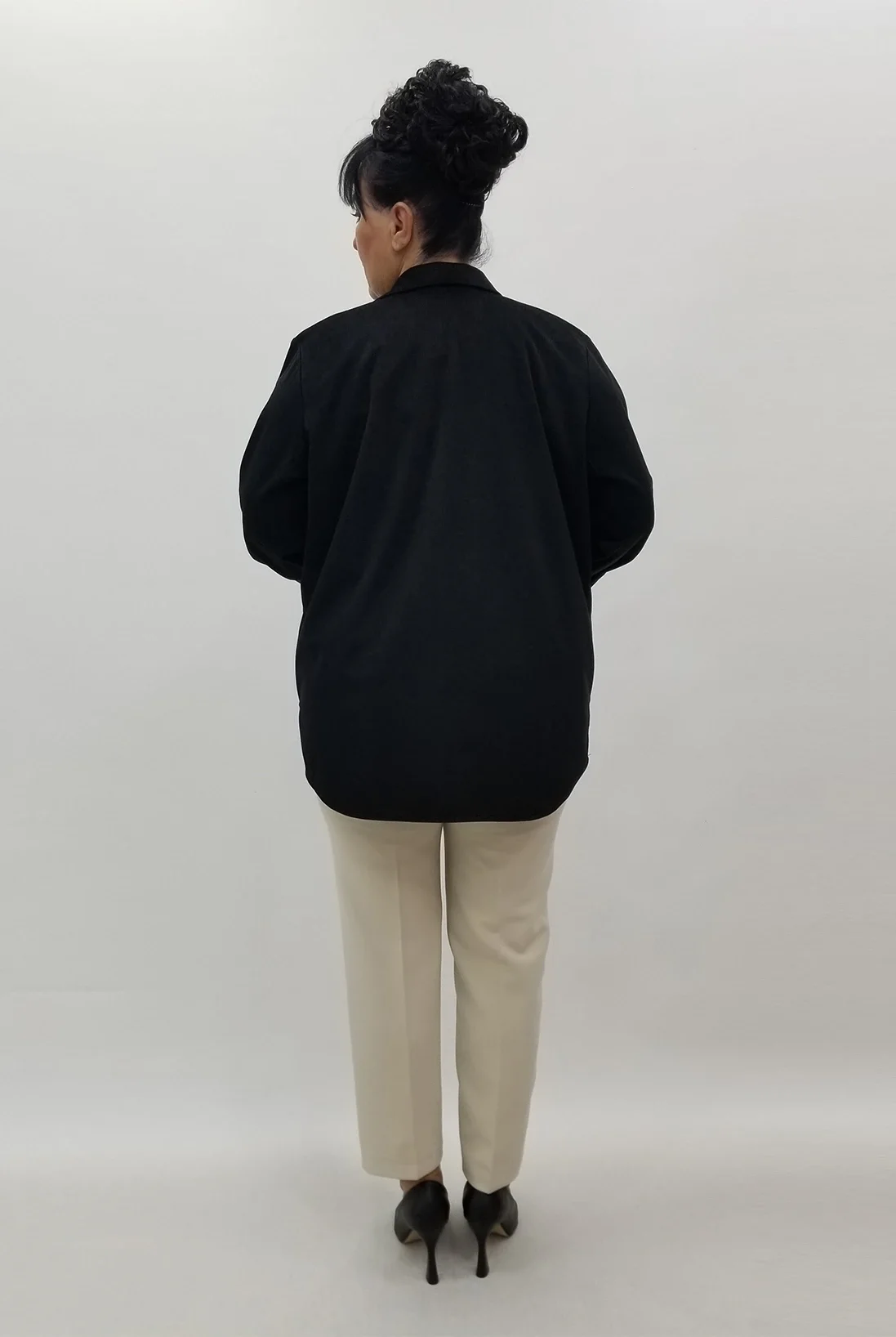 Miraggio Büyük Beden Gömlek 4074 SİYAH