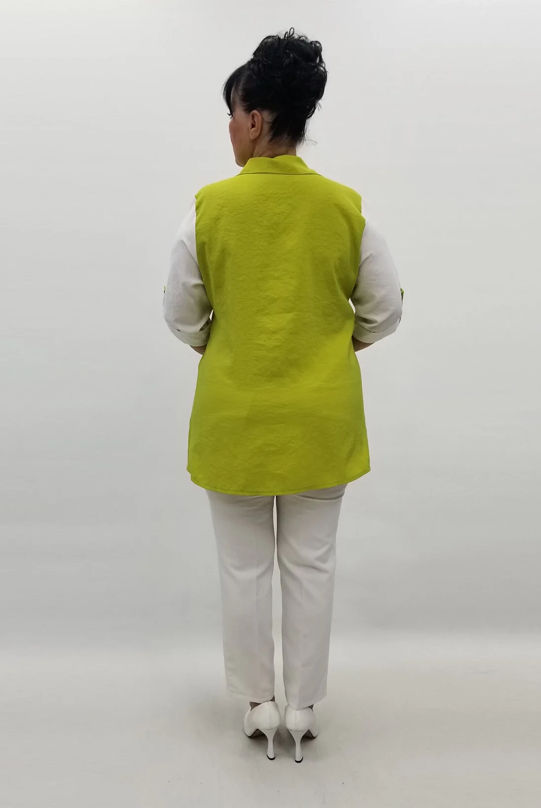 Miraggio Büyük Beden Gömlek 99240 YAĞ YEŞİLİ