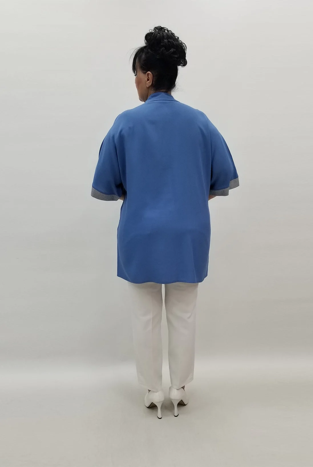 Miraggio Büyük Beden Gömlek 99252 MAVİ