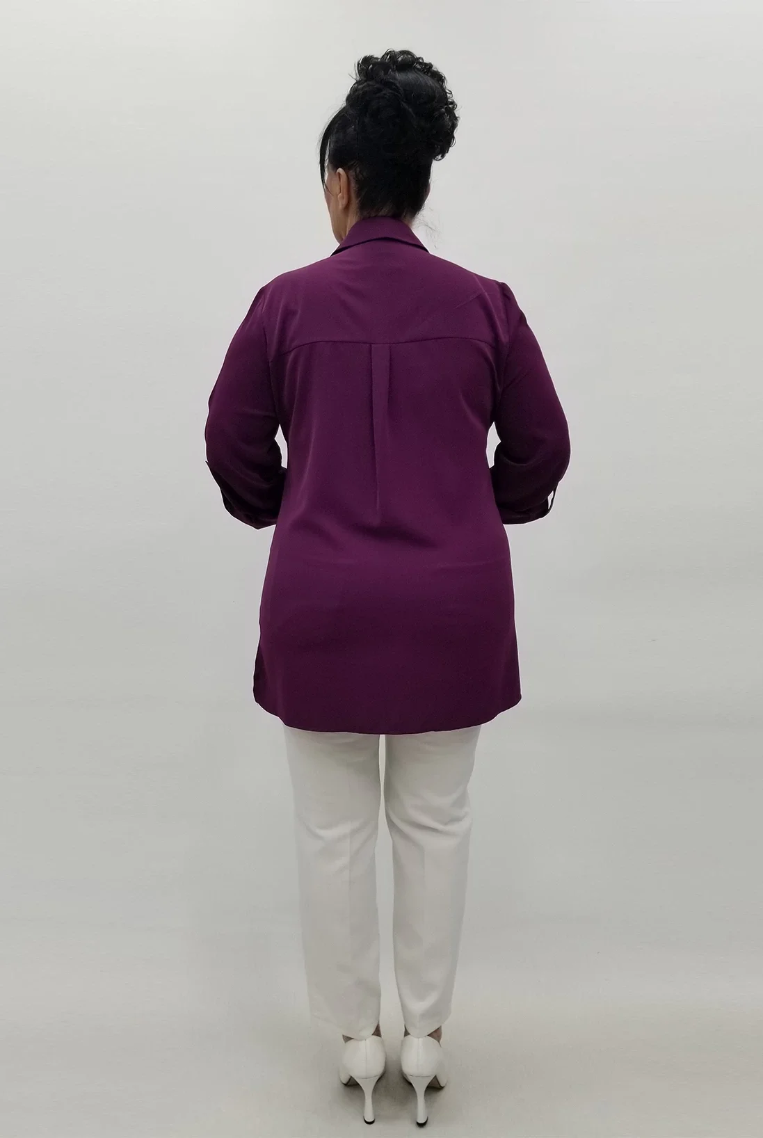 Miraggio Büyük Beden Gömlek 99443 MOR