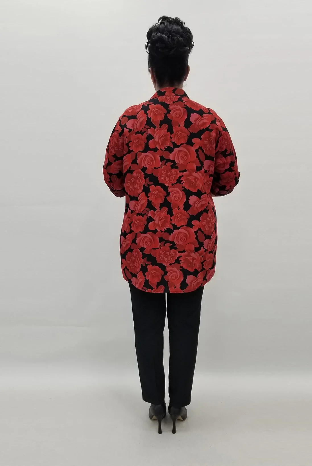 Miraggio Büyük Beden Gömlek 99559 KIRMIZI