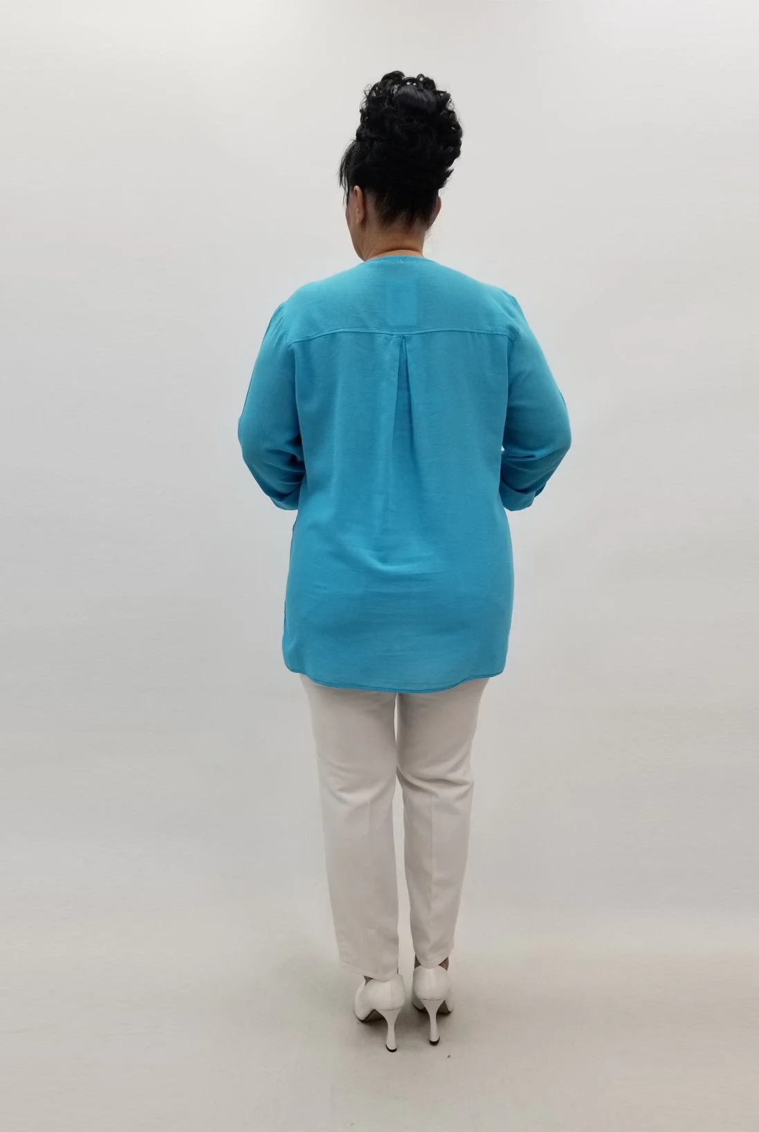 Miraggio Büyük Beden Gömlek 99564 MAVİ