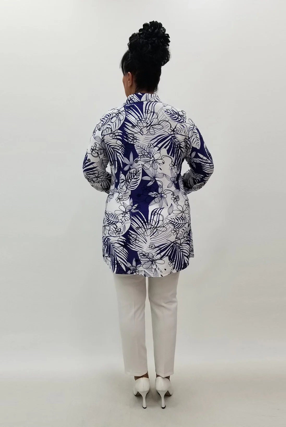 Miraggio Büyük Beden Gömlek 99594 LACİ/BEYAZ