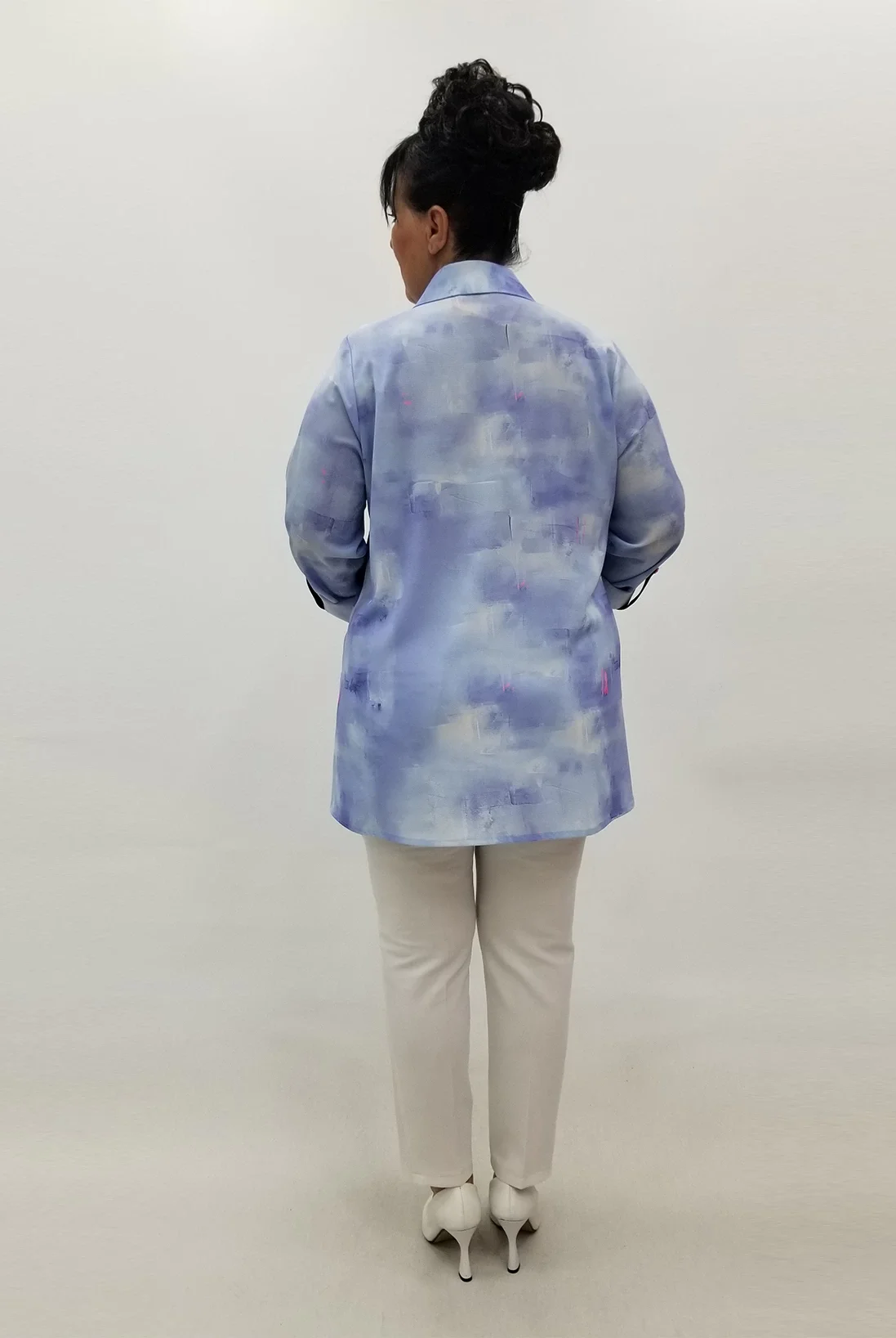 Miraggio Büyük Beden Gömlek 99678 MAVİ