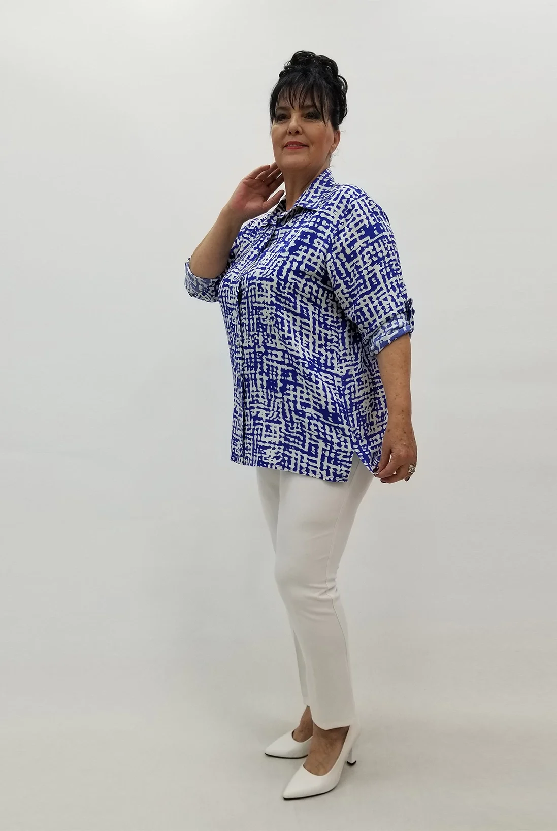 Miraggio Büyük Beden Gömlek 99696 SAKS