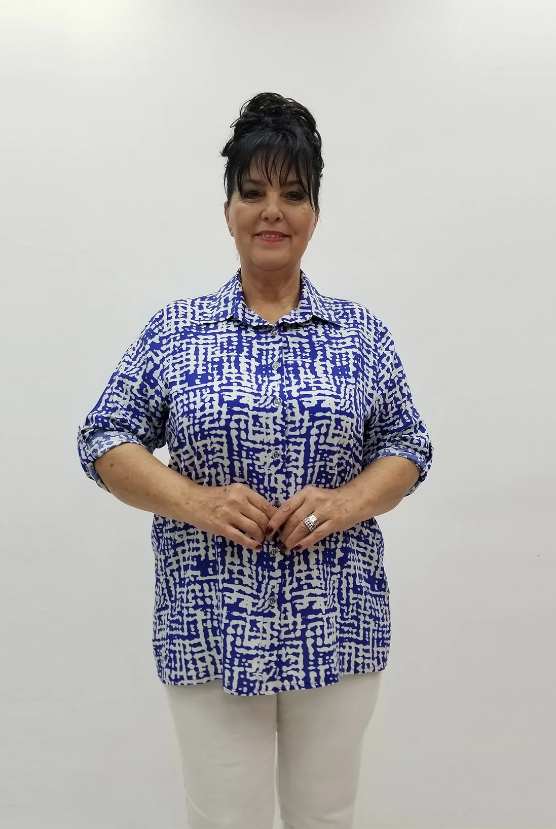 Miraggio Büyük Beden Gömlek 99696 SAKS