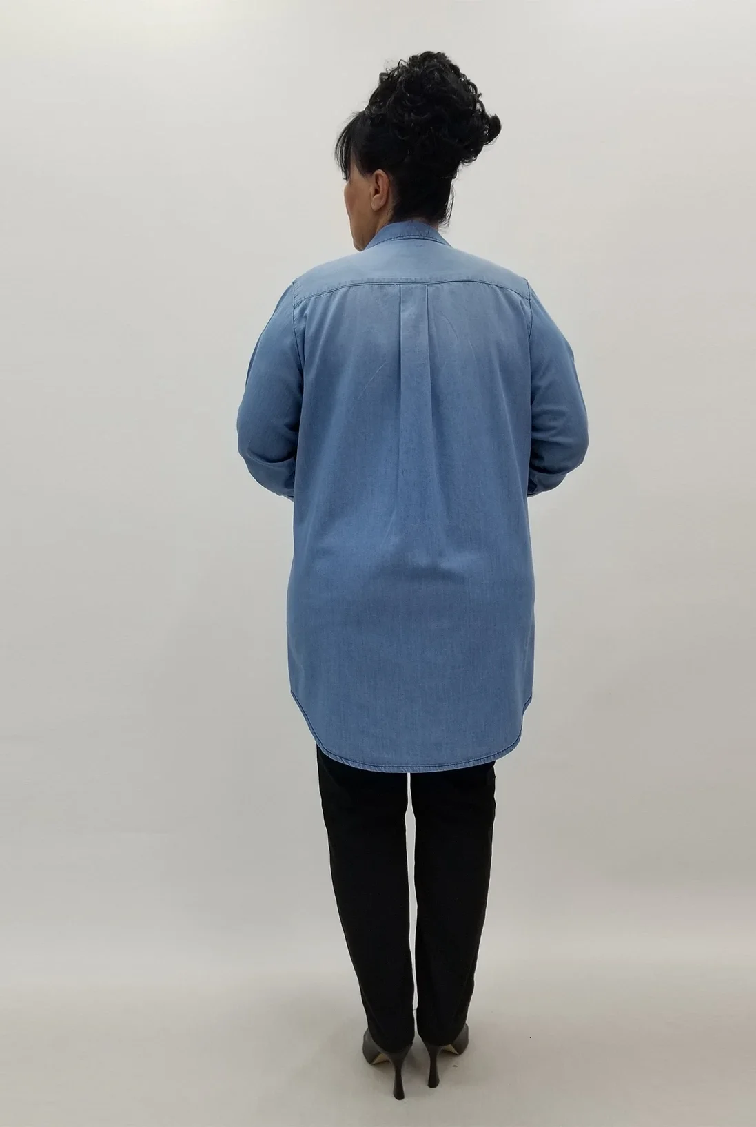 Miraggio Büyük Beden Gömlek 99739 KOT MAVİ