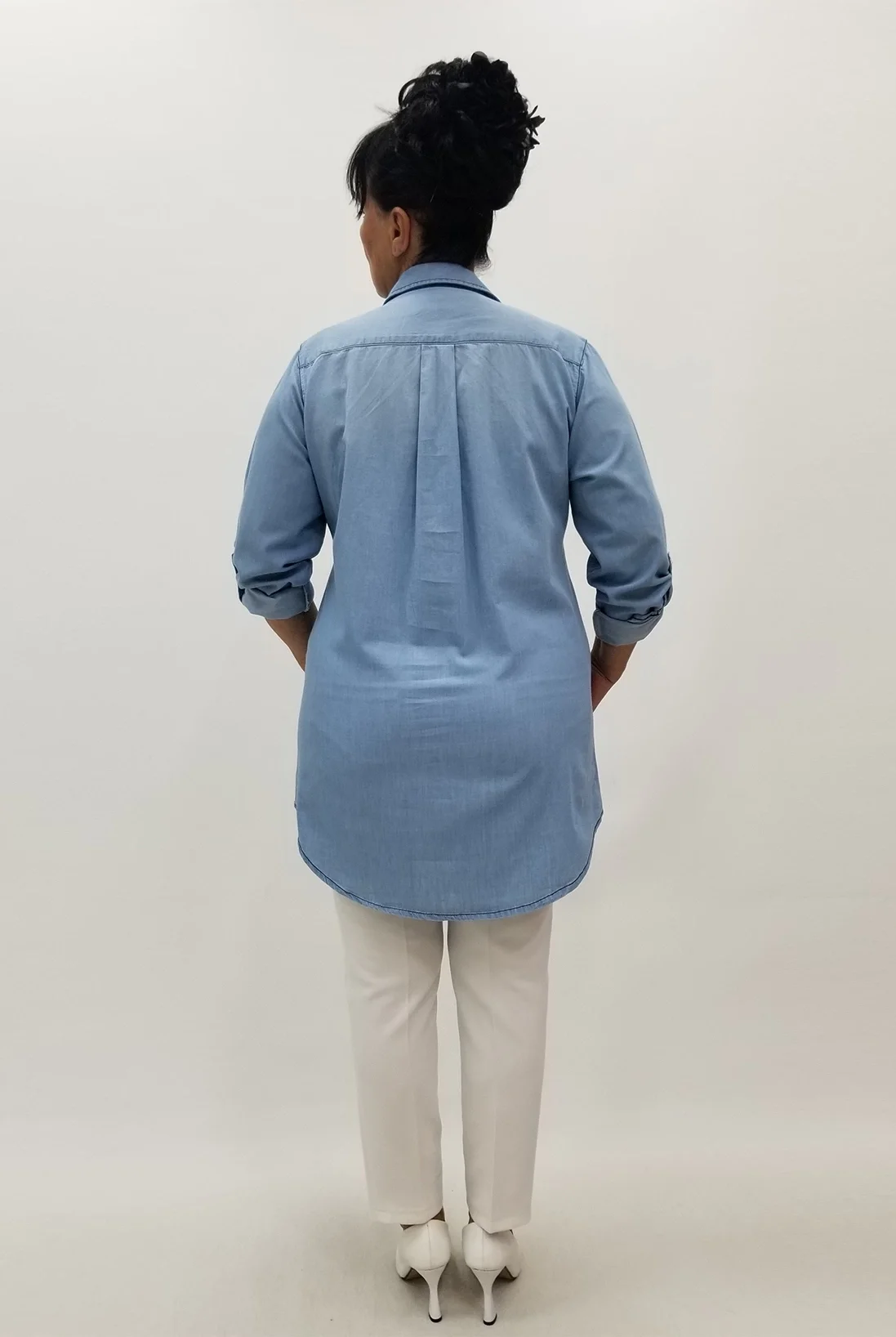 Miraggio Büyük Beden Gömlek 99740 KOT MAVİ