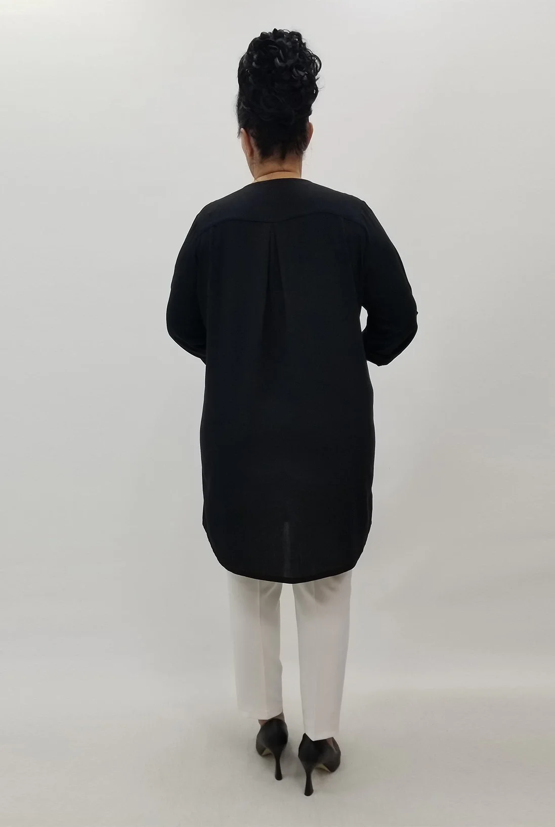 Miraggio Büyük Beden Gömlek 99960 SİYAH