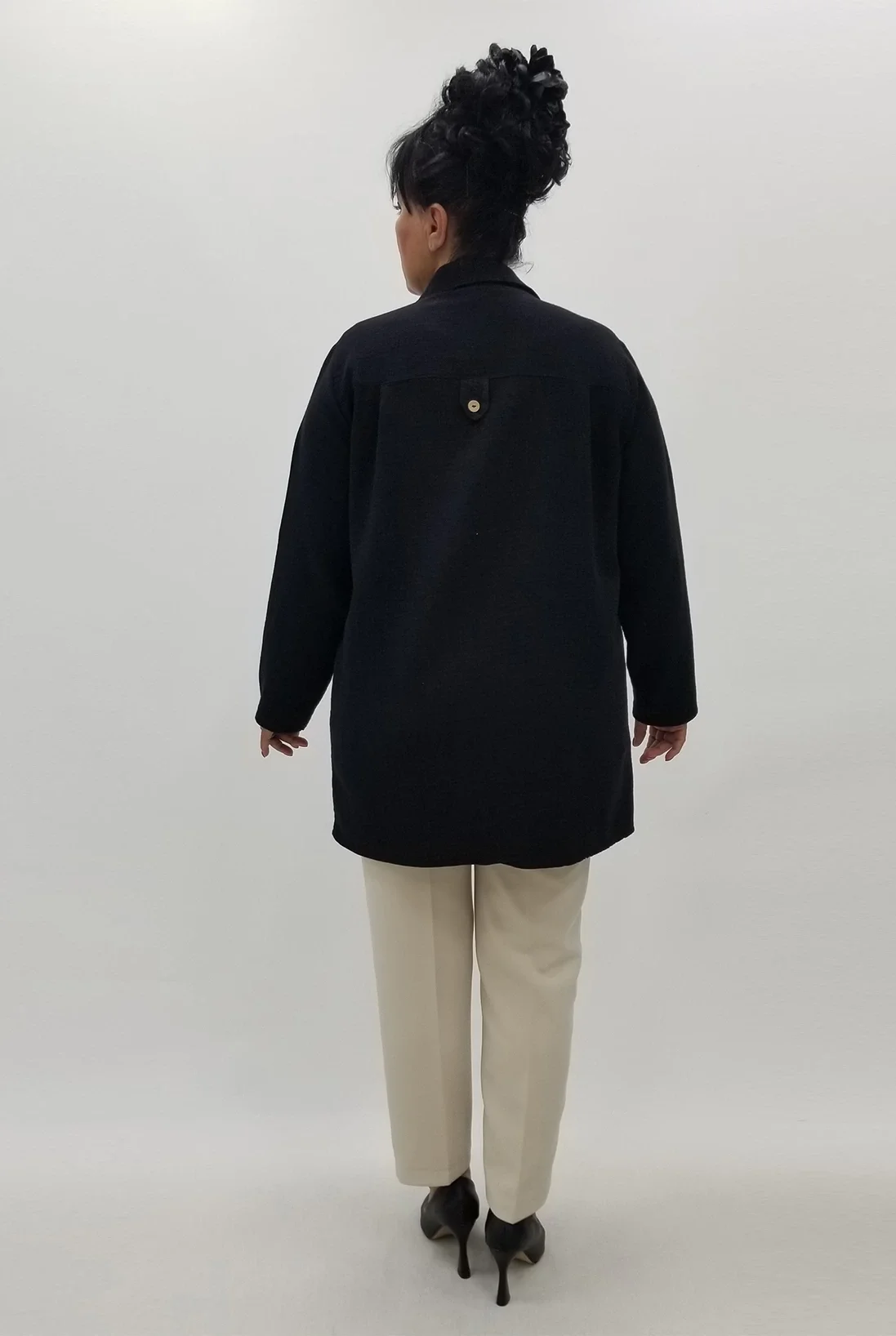 Miraggio Büyük Beden Gömlek 99979 SİYAH