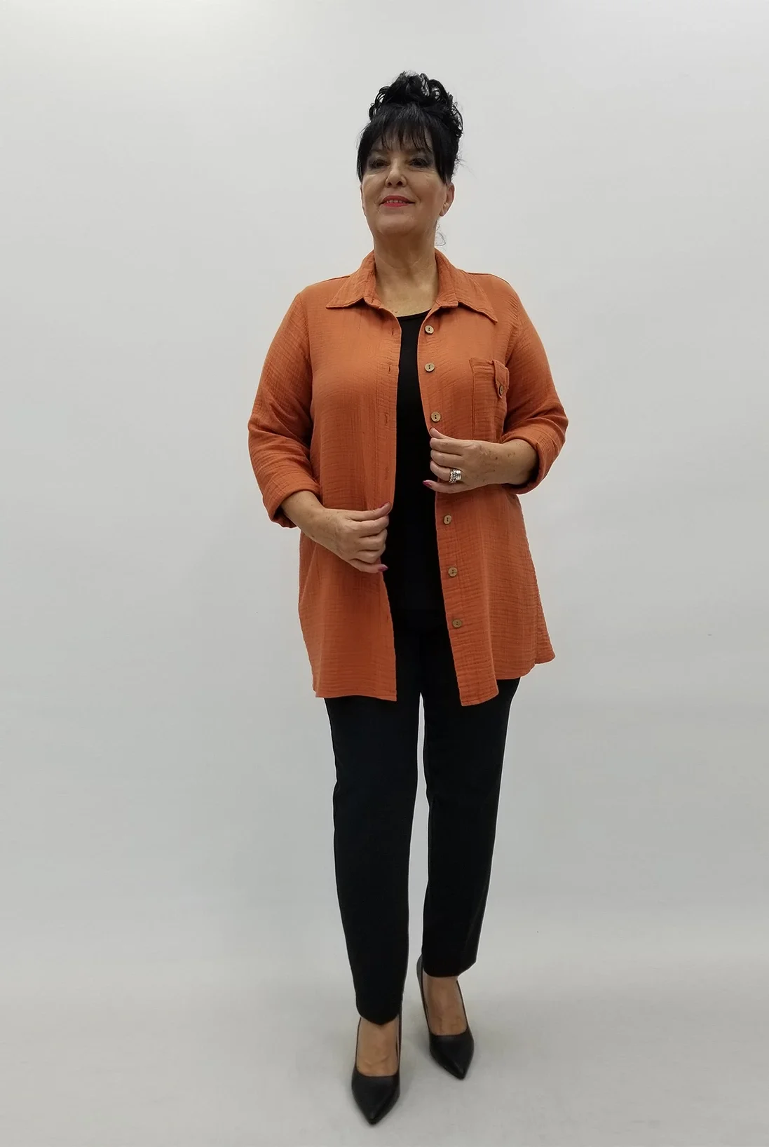 Miraggio Büyük Beden Gömlek 99979 TARÇIN