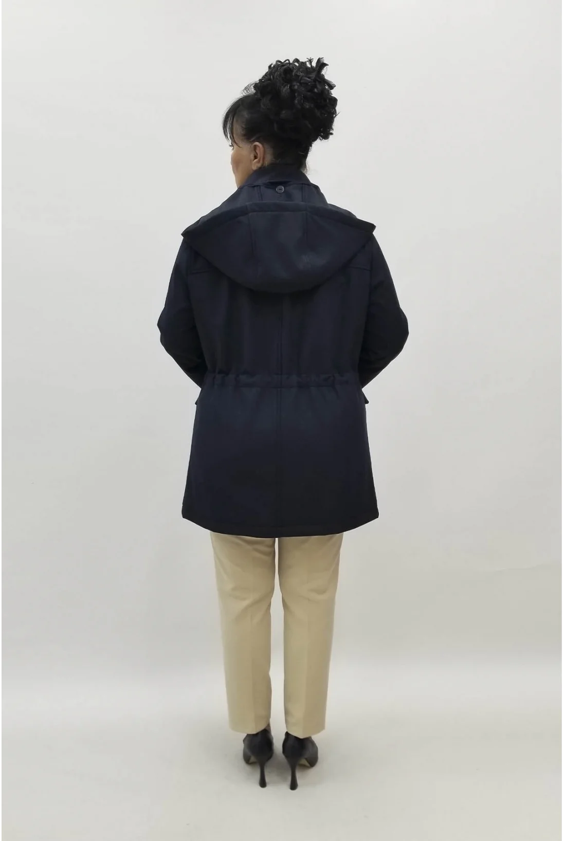 Miraggio Büyük Beden Kaban 98150 LACİVERT