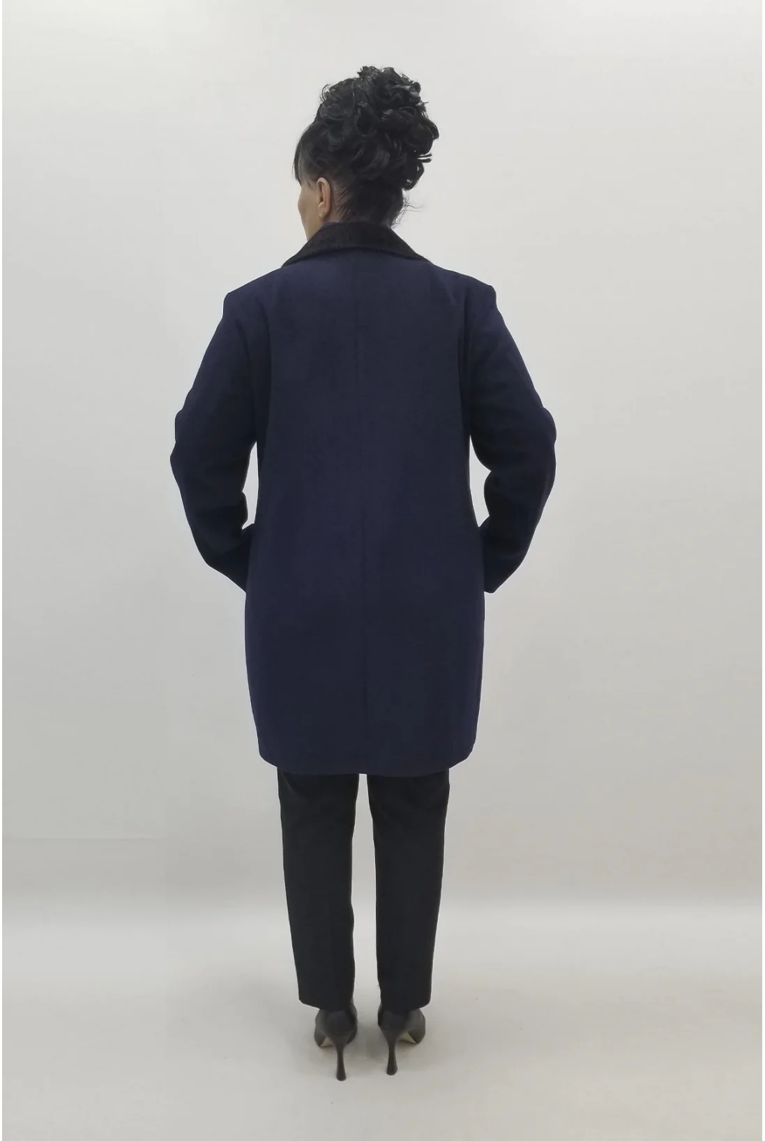 Miraggio Büyük Beden Kaban 98180 LACİVERT