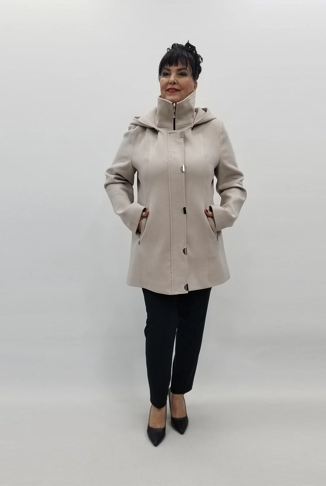 Miraggio Büyük Beden Kaban 99000 BEJ