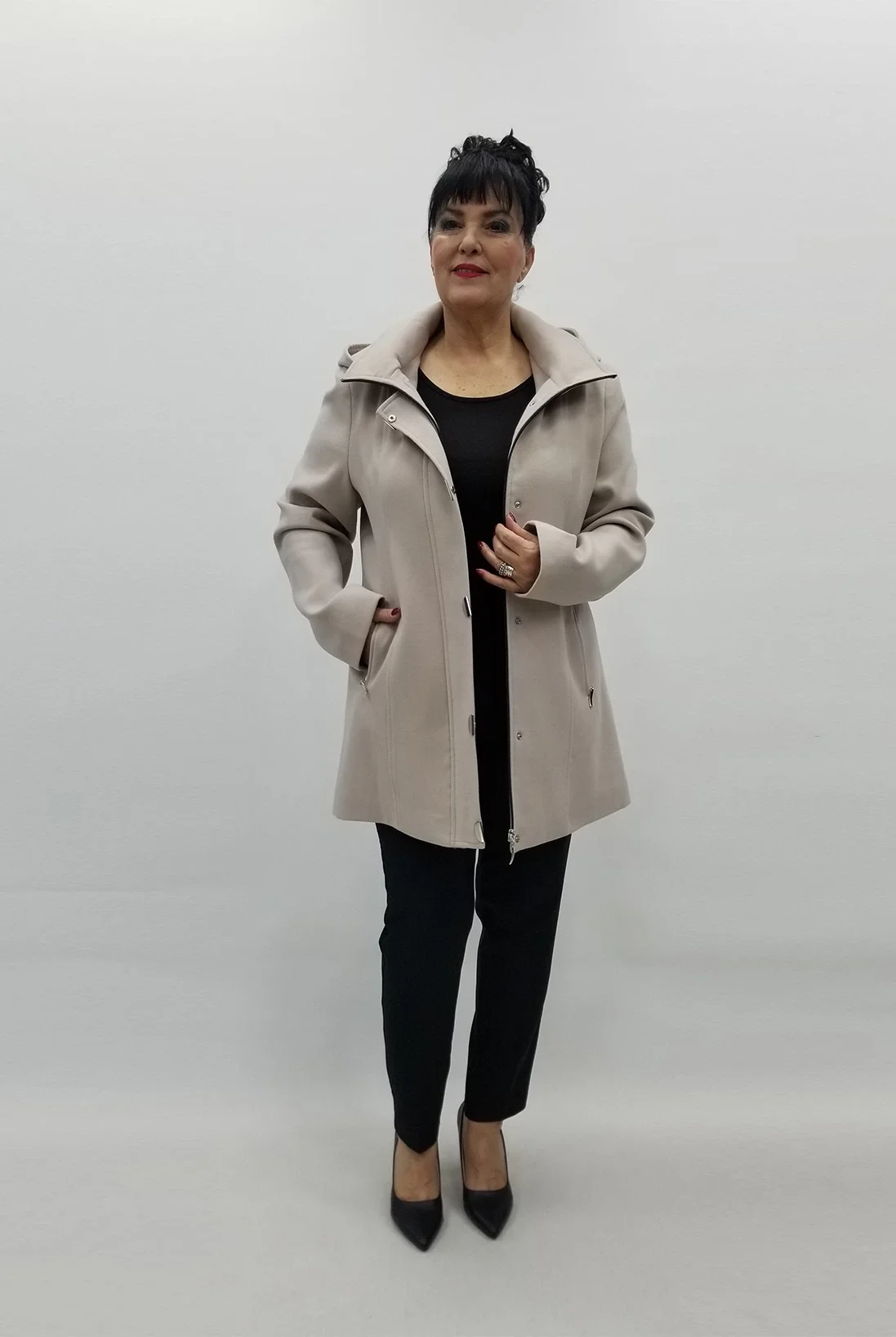 Miraggio Büyük Beden Kaban 99000 BEJ