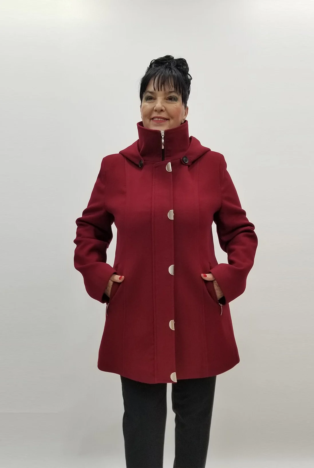 Miraggio Büyük Beden Kaban 99000 BORDO