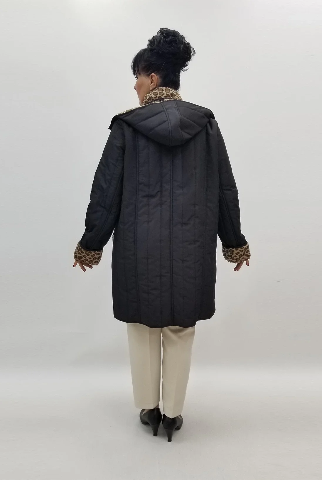 Miraggio Büyük Beden Kaban 99345 KAHVE