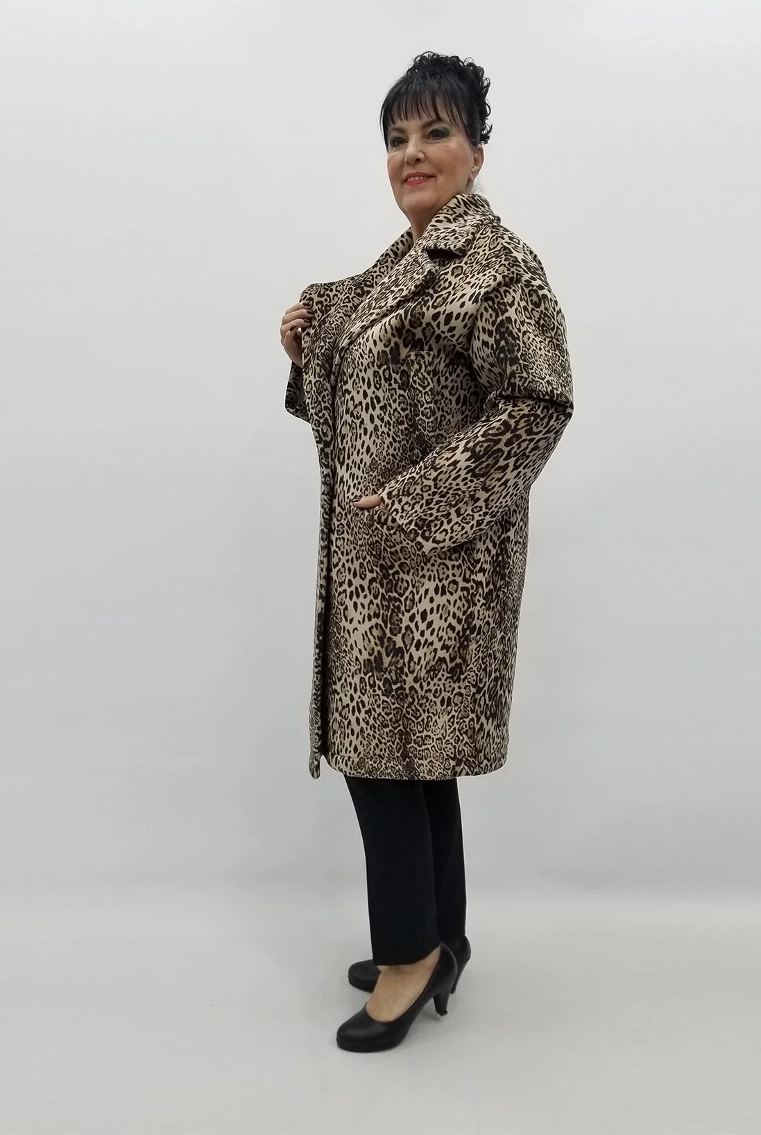 Miraggio Büyük Beden Kaban 99370 BEJ