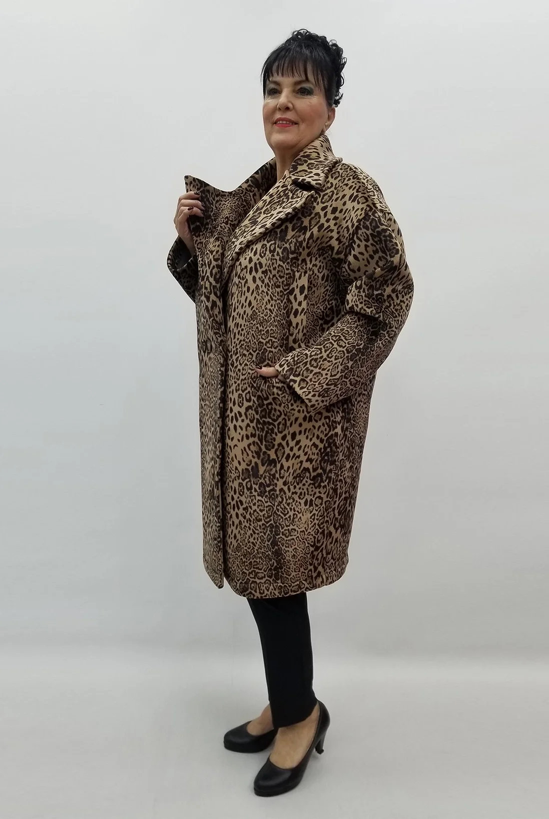 Miraggio Büyük Beden Kaban 99370 KAHVE