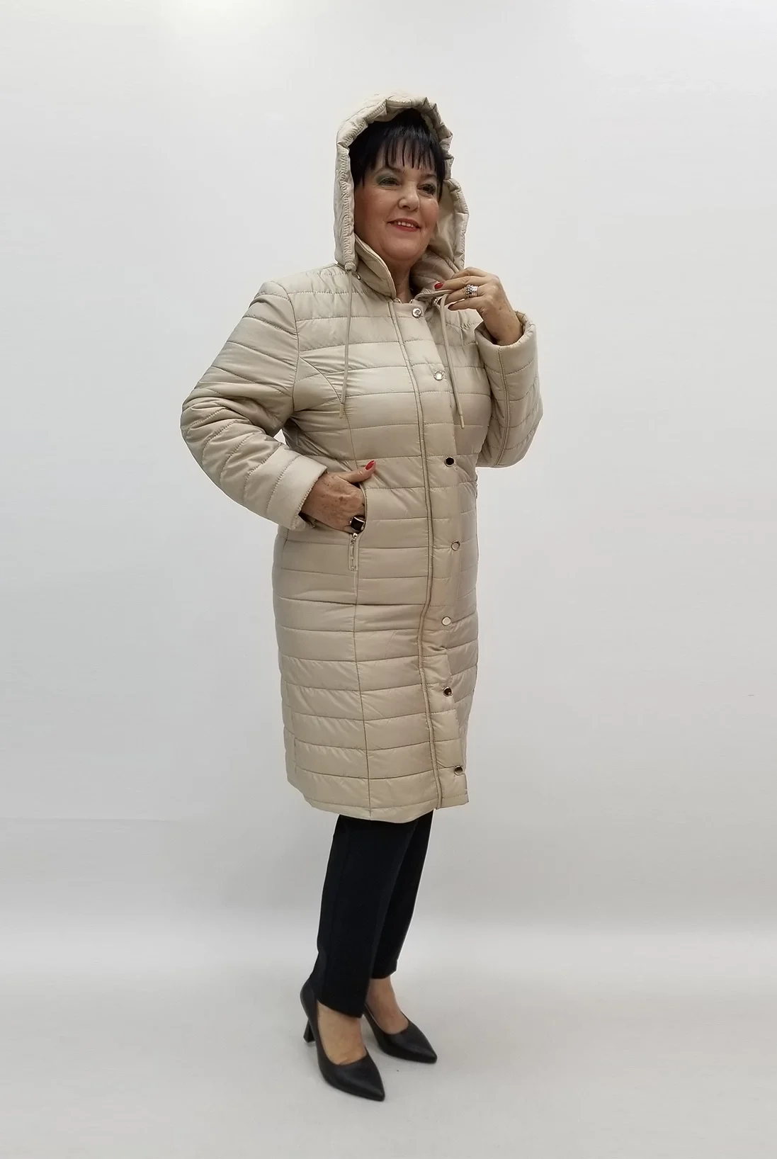 Miraggio Büyük Beden Kaban 99450 TAŞ