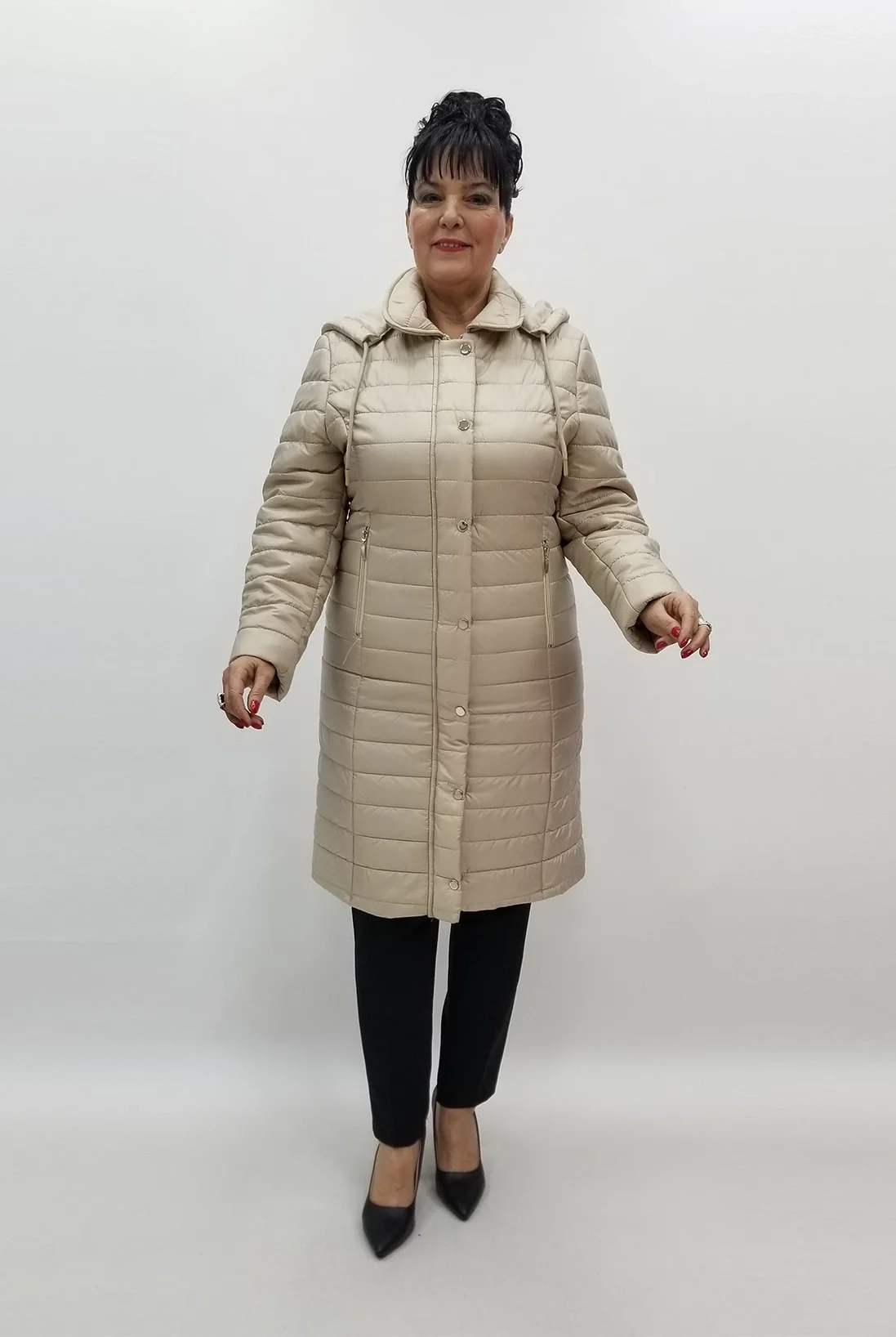 Miraggio Büyük Beden Kaban 99450 TAŞ