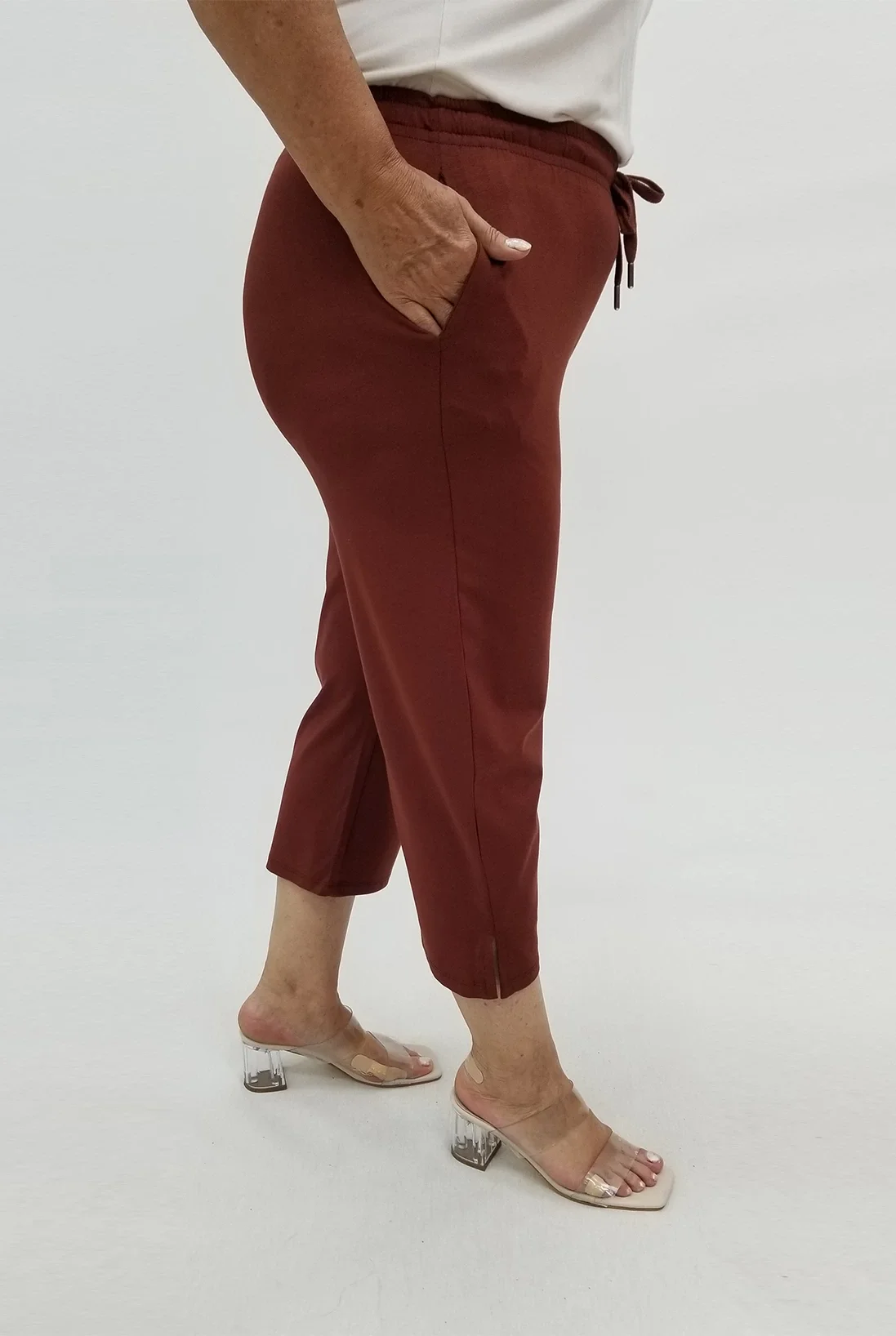 Miraggio Büyük Beden Kapri 99840 KİREMİT