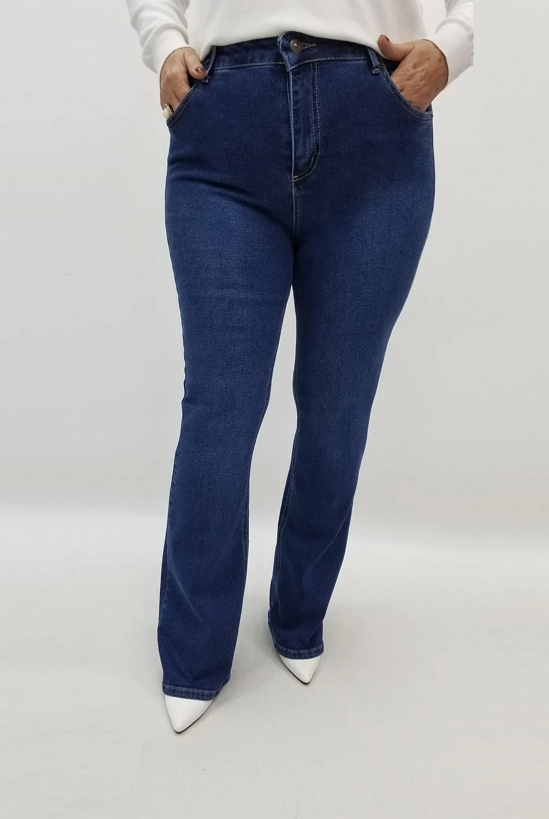 Miraggio Büyük Beden Kot Pantolon 96932 KOT MAVİ