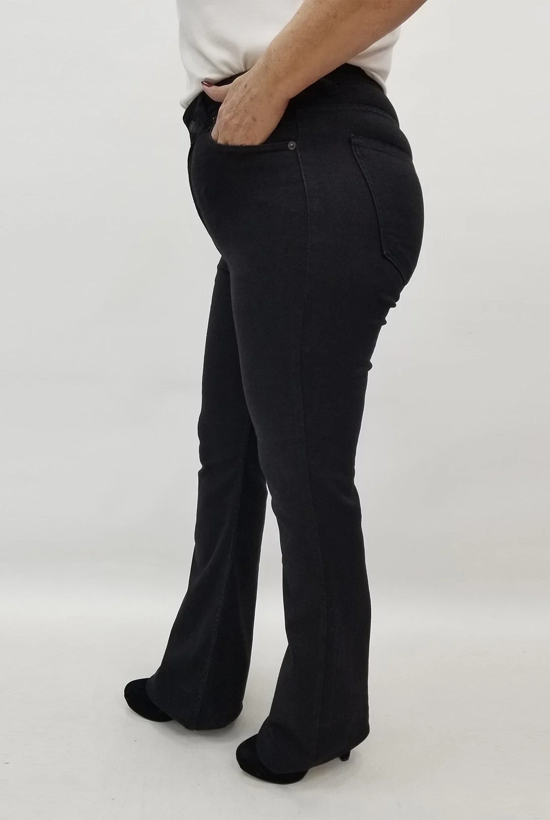 Miraggio Büyük Beden Kot Pantolon 96932 SİYAH