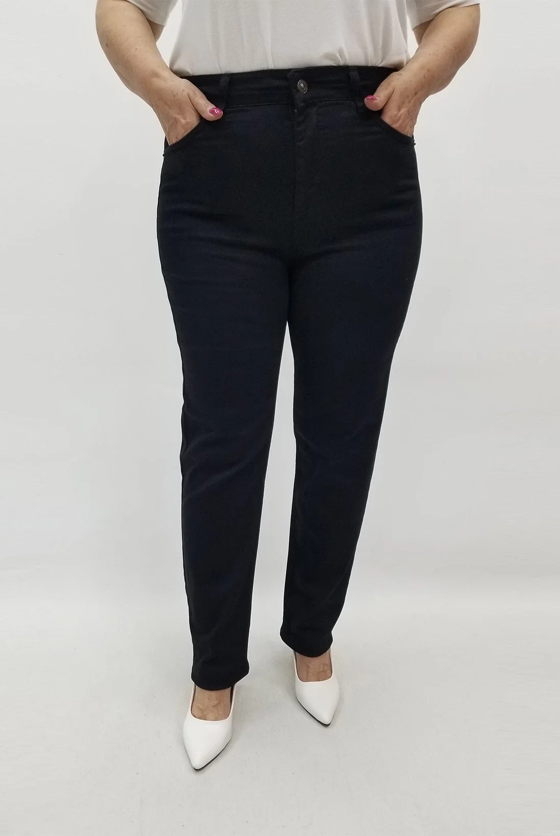 Miraggio Büyük Beden Kot Pantolon 98767 SİYAH