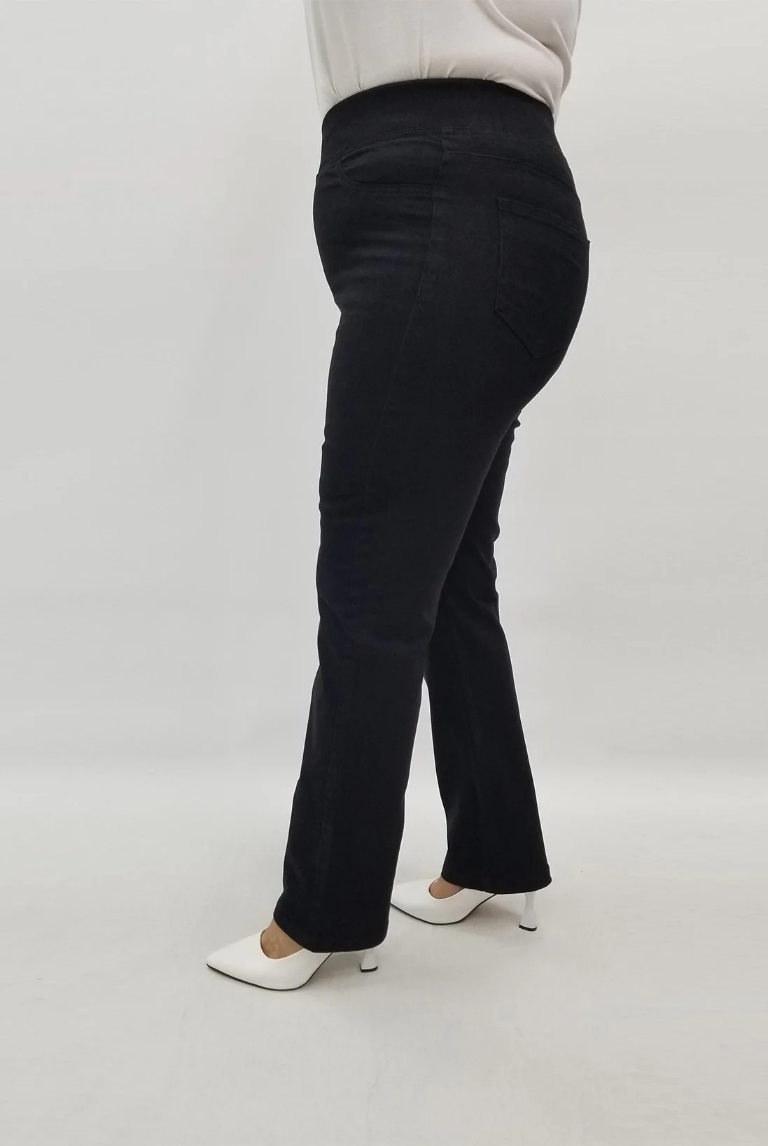 Miraggio Büyük Beden Kot Pantolon 99116 SİYAH