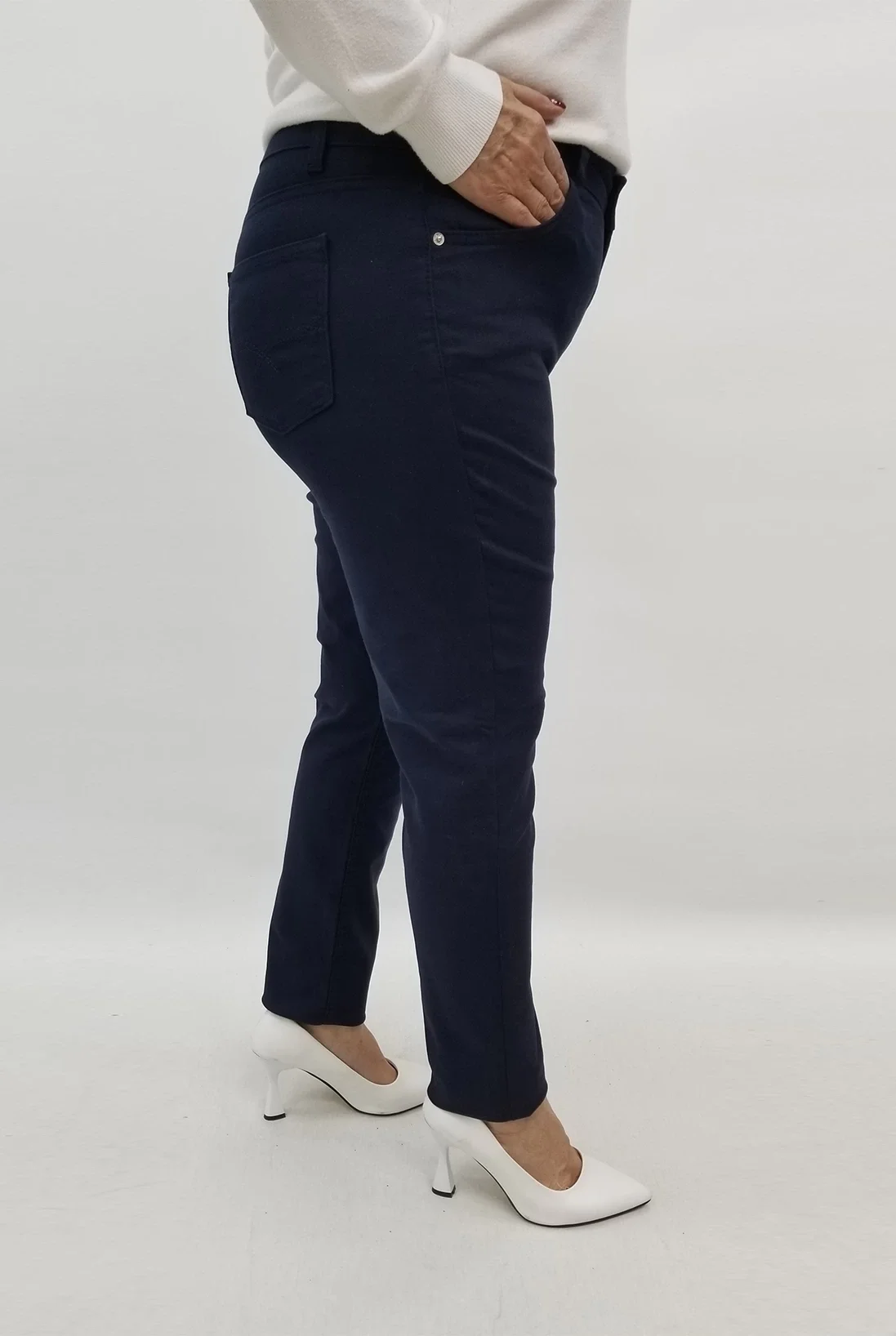 Miraggio Büyük Beden Kot Pantolon 99396 LACİVERT