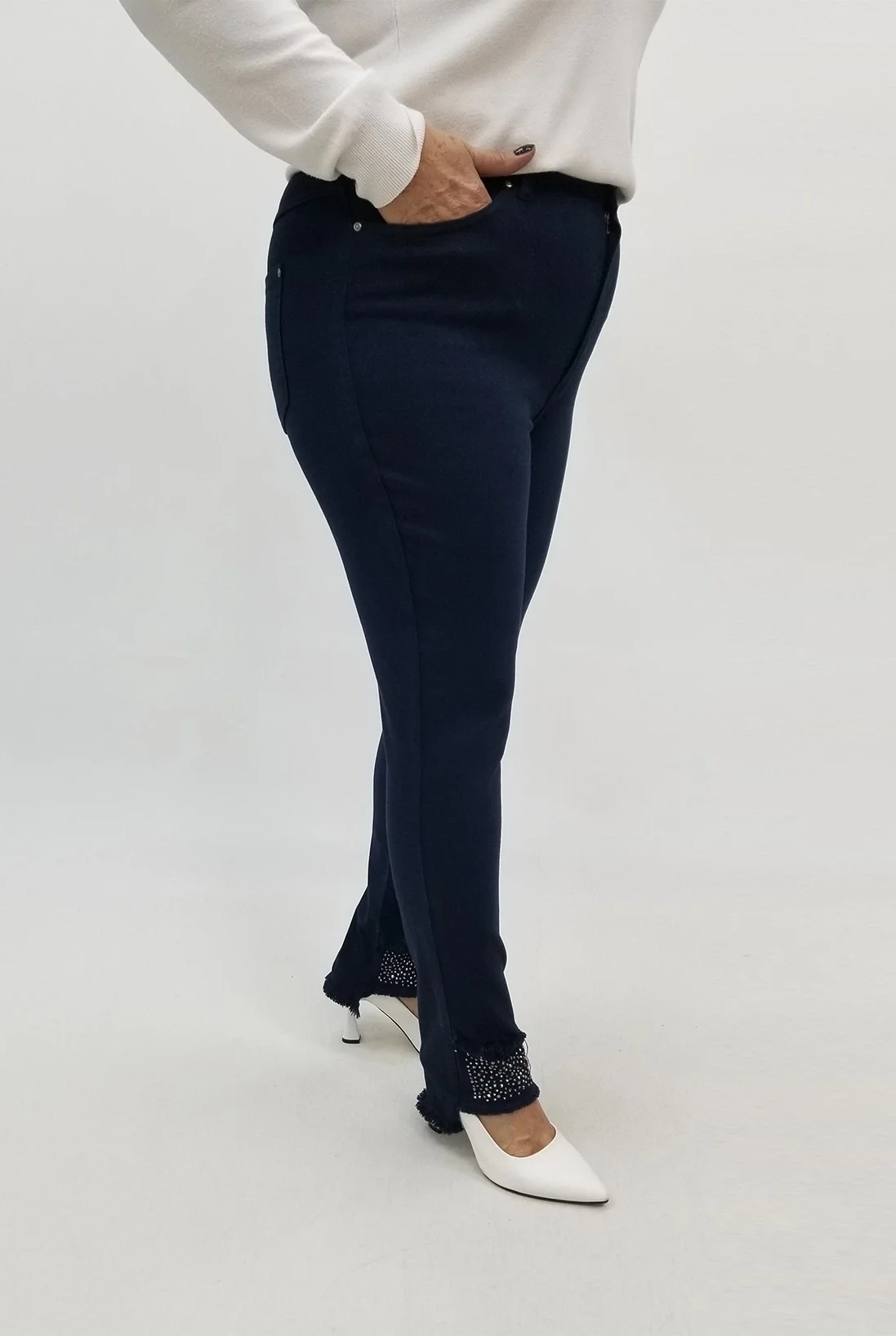 Miraggio Büyük Beden Kot Pantolon 99408 LACİVERT