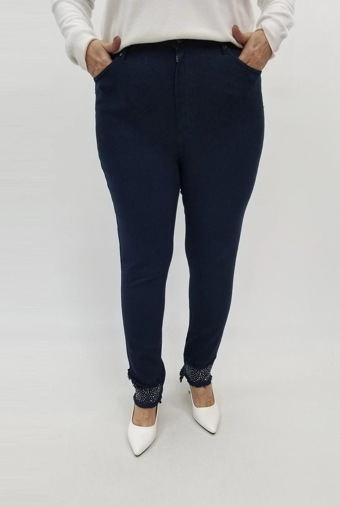 Miraggio Büyük Beden Kot Pantolon 99408 LACİVERT