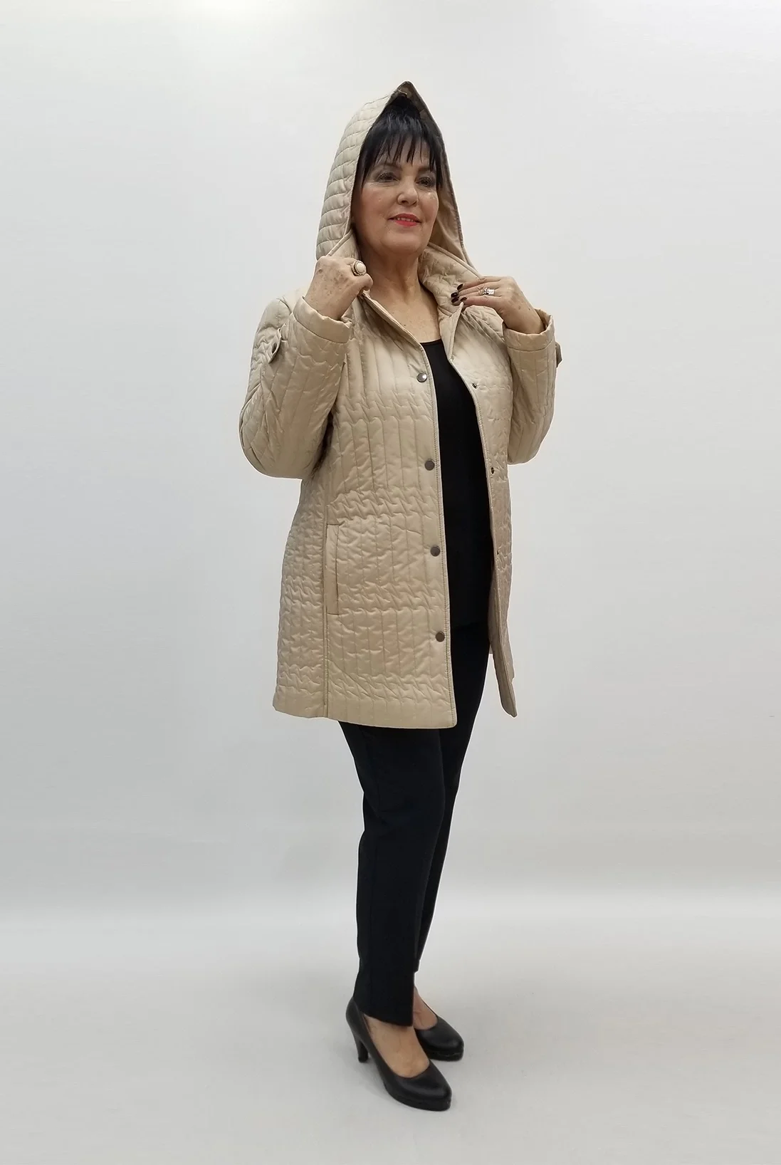 Miraggio Büyük Beden Mont 99412 BEJ