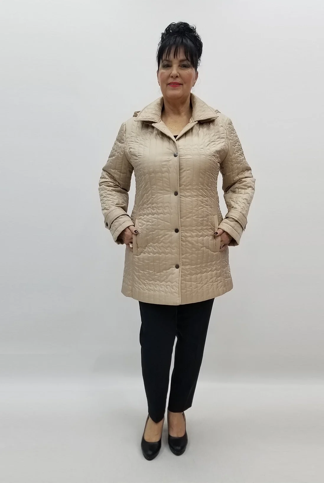 Miraggio Büyük Beden Mont 99412 BEJ