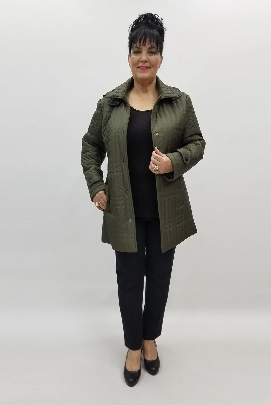 Miraggio Büyük Beden Mont 99412 HAKİ