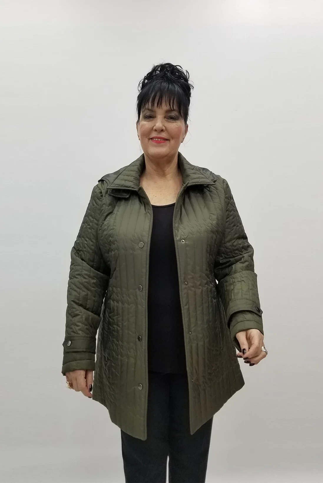 Miraggio Büyük Beden Mont 99412 HAKİ