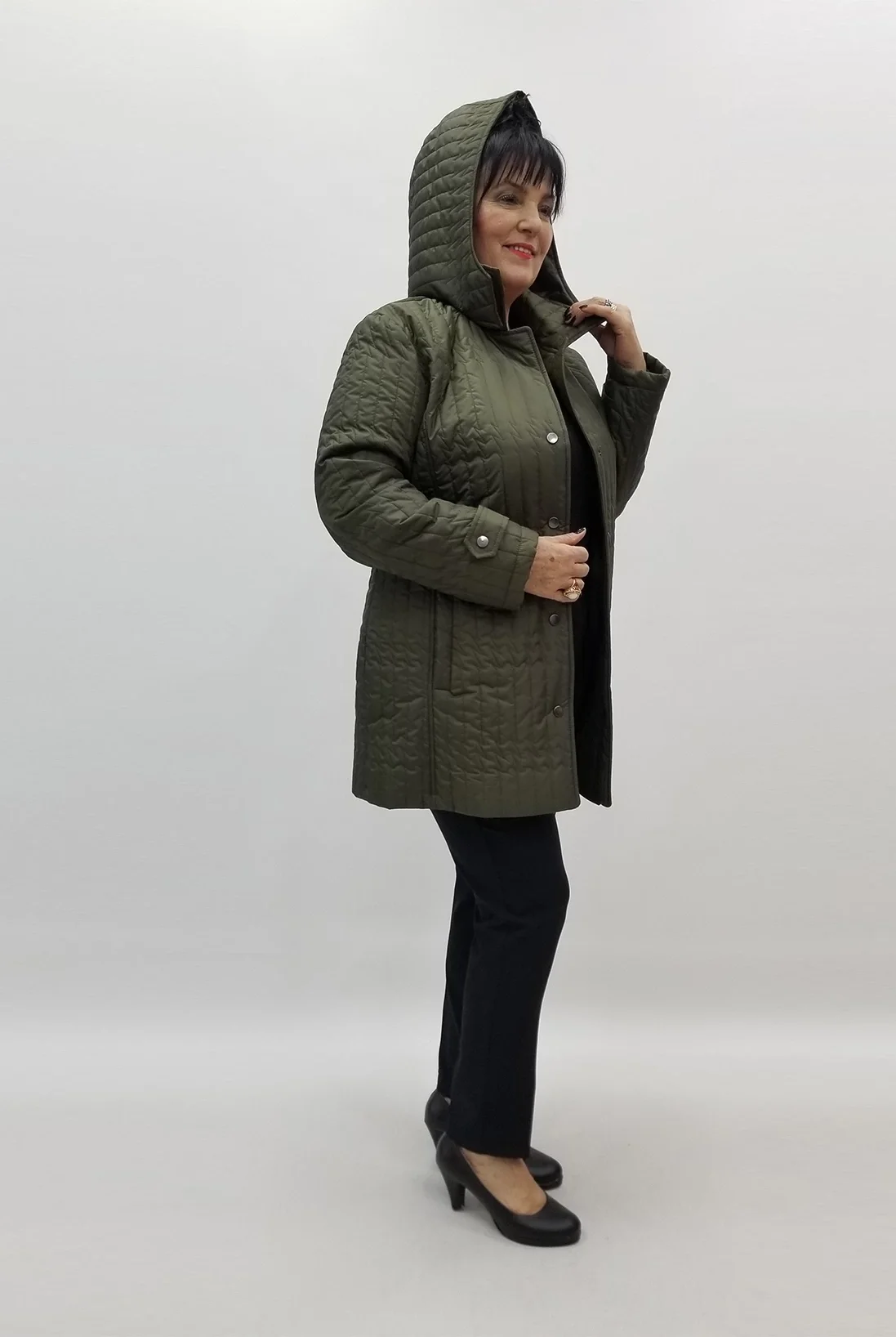 Miraggio Büyük Beden Mont 99412 HAKİ