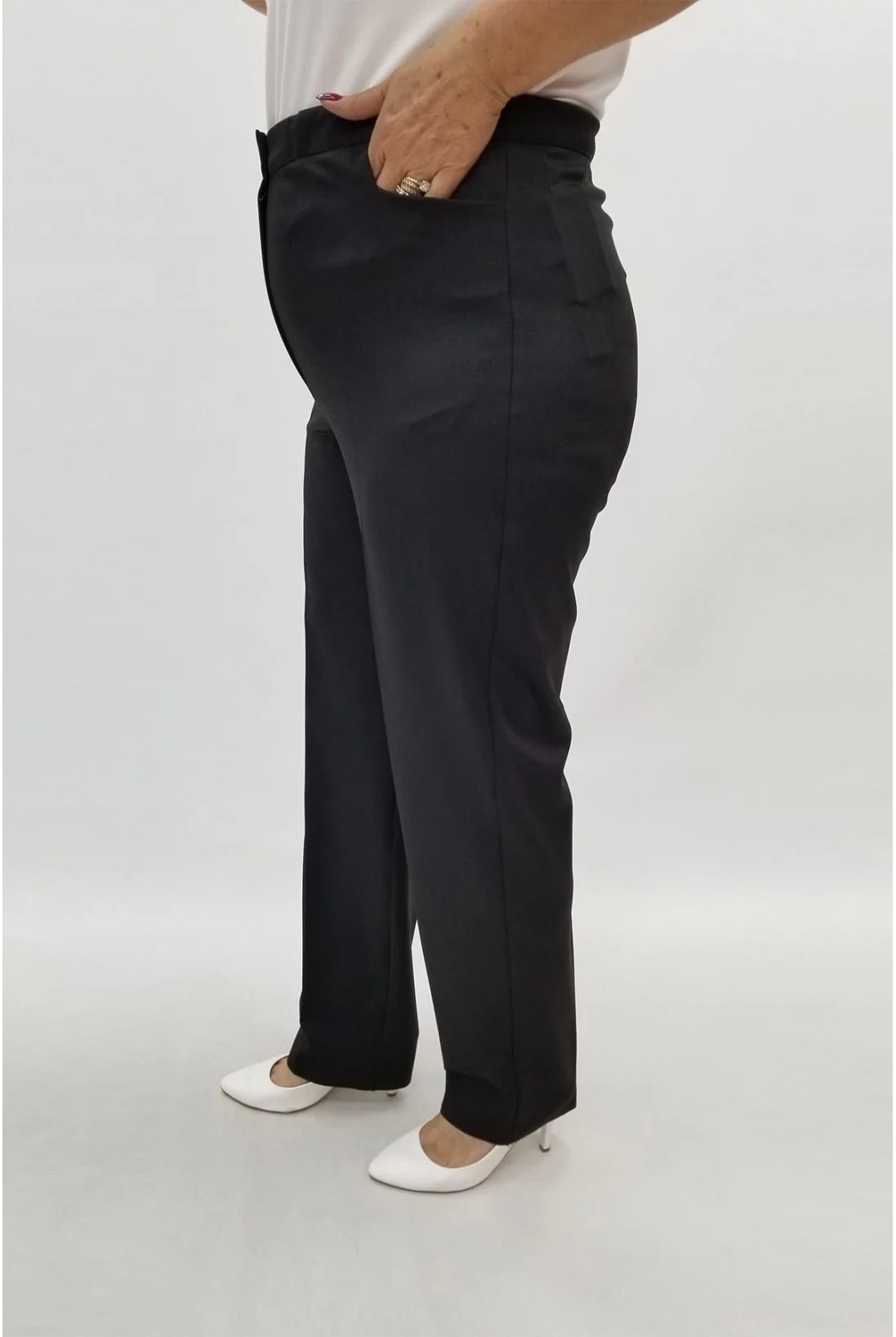 Miraggio Büyük Beden Pantolon 20595 SİYAH