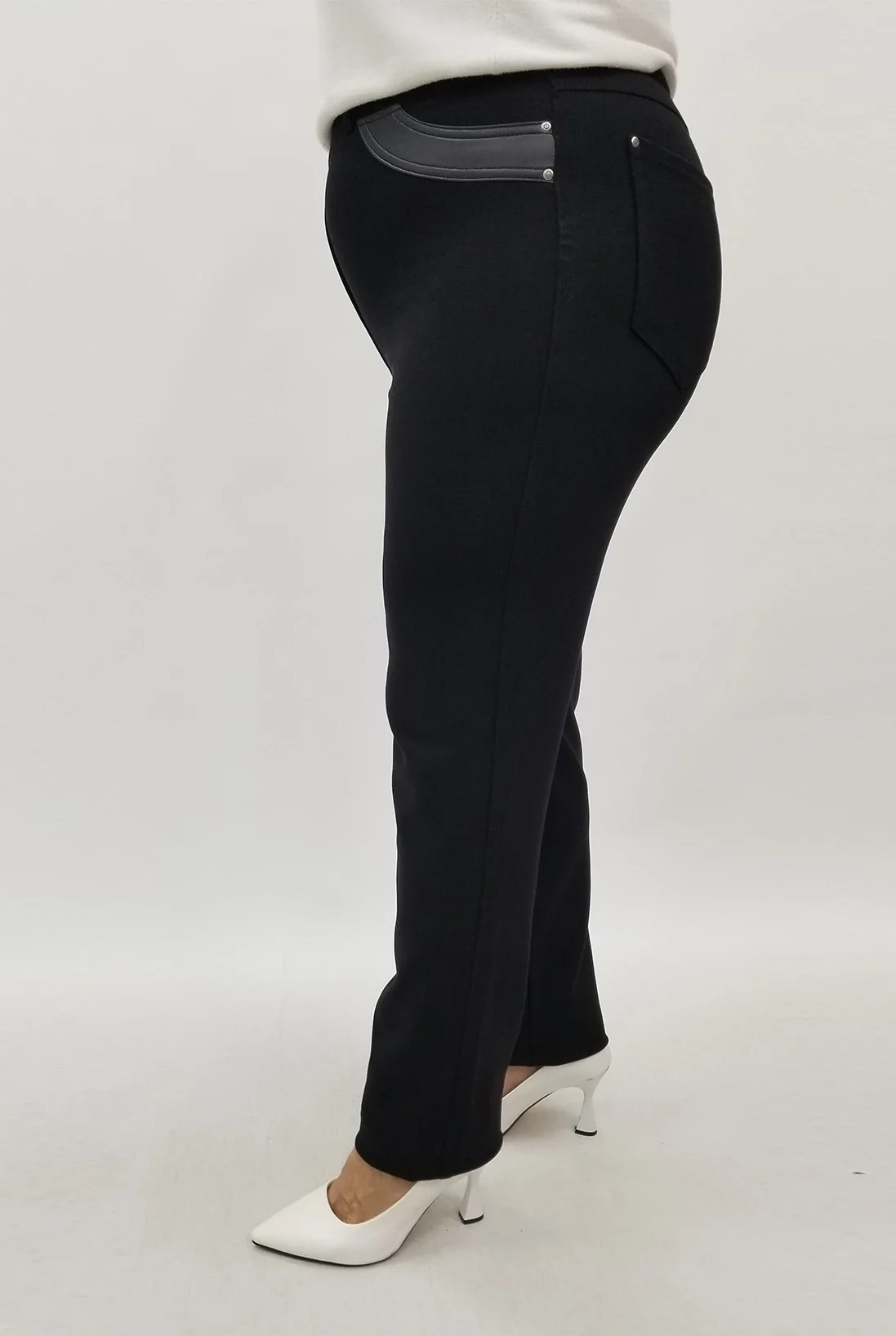 Miraggio Büyük Beden Pantolon 4078 SİYAH