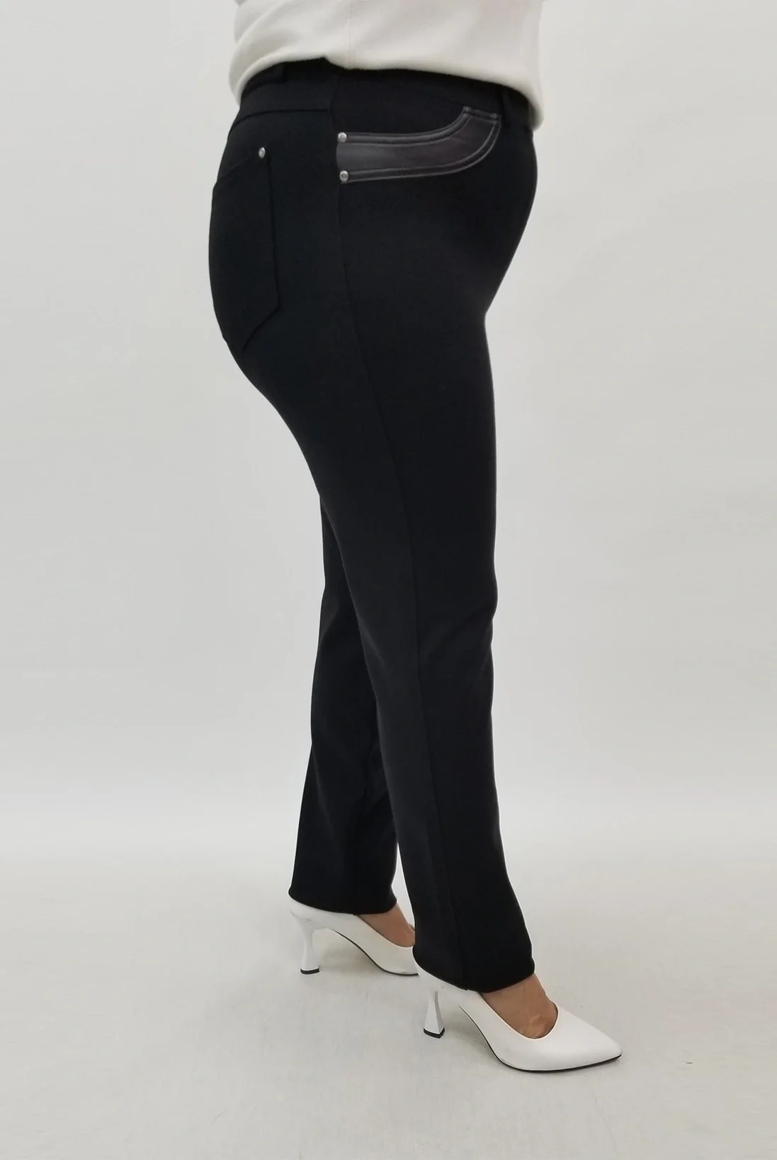 Miraggio Büyük Beden Pantolon 4078 SİYAH