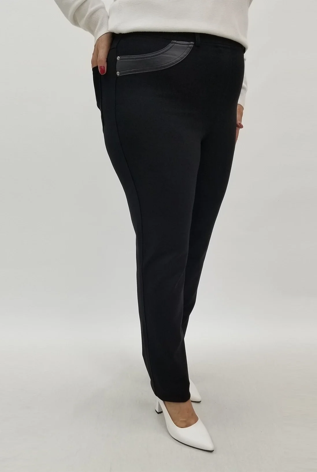 Miraggio Büyük Beden Pantolon 4078 SİYAH