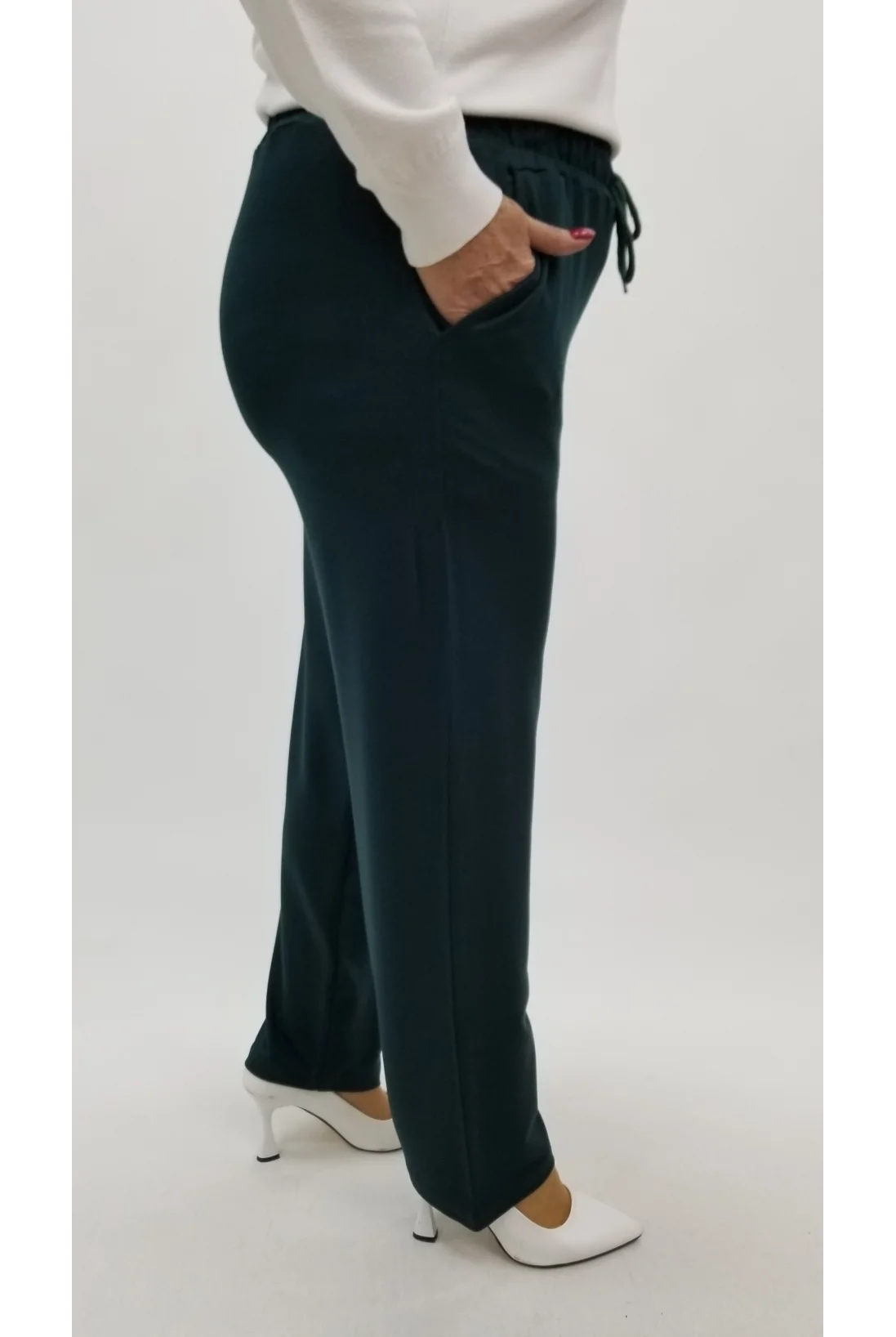 Miraggio Büyük Beden Pantolon 4192 PETROL