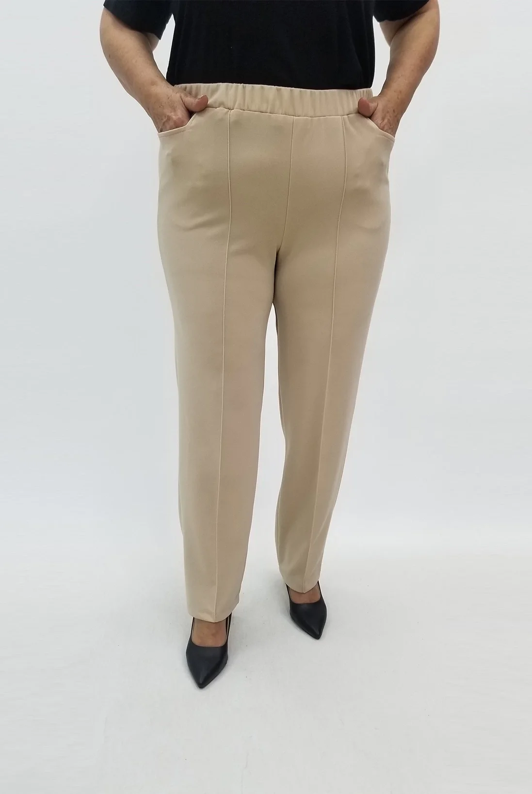 Miraggio Büyük Beden Pantolon 93671 BEJ