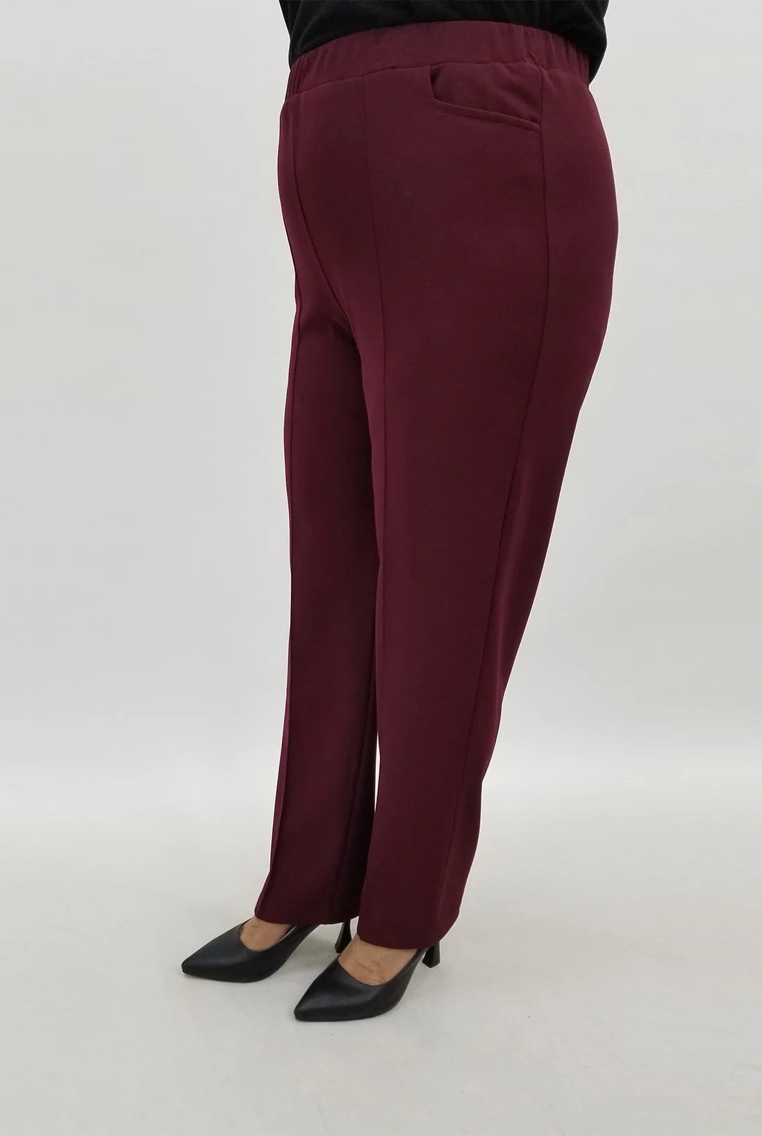 Miraggio Büyük Beden Pantolon 93671 BORDO