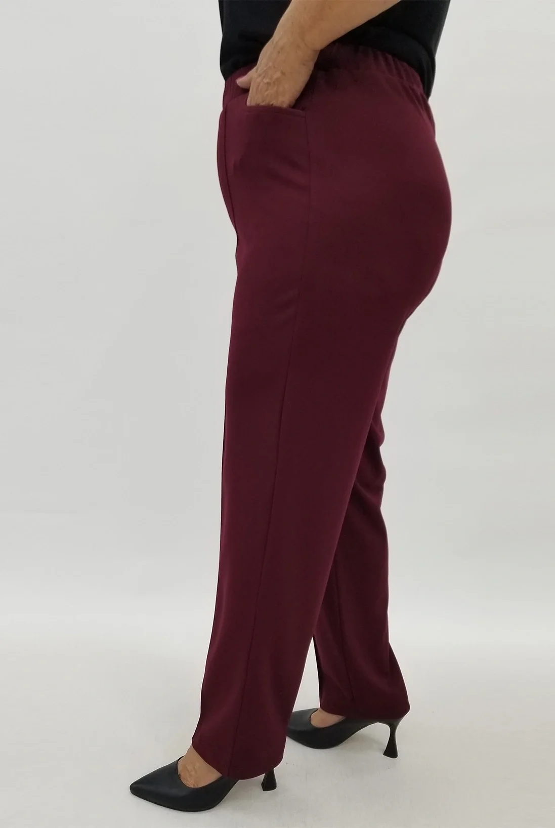 Miraggio Büyük Beden Pantolon 93671 BORDO