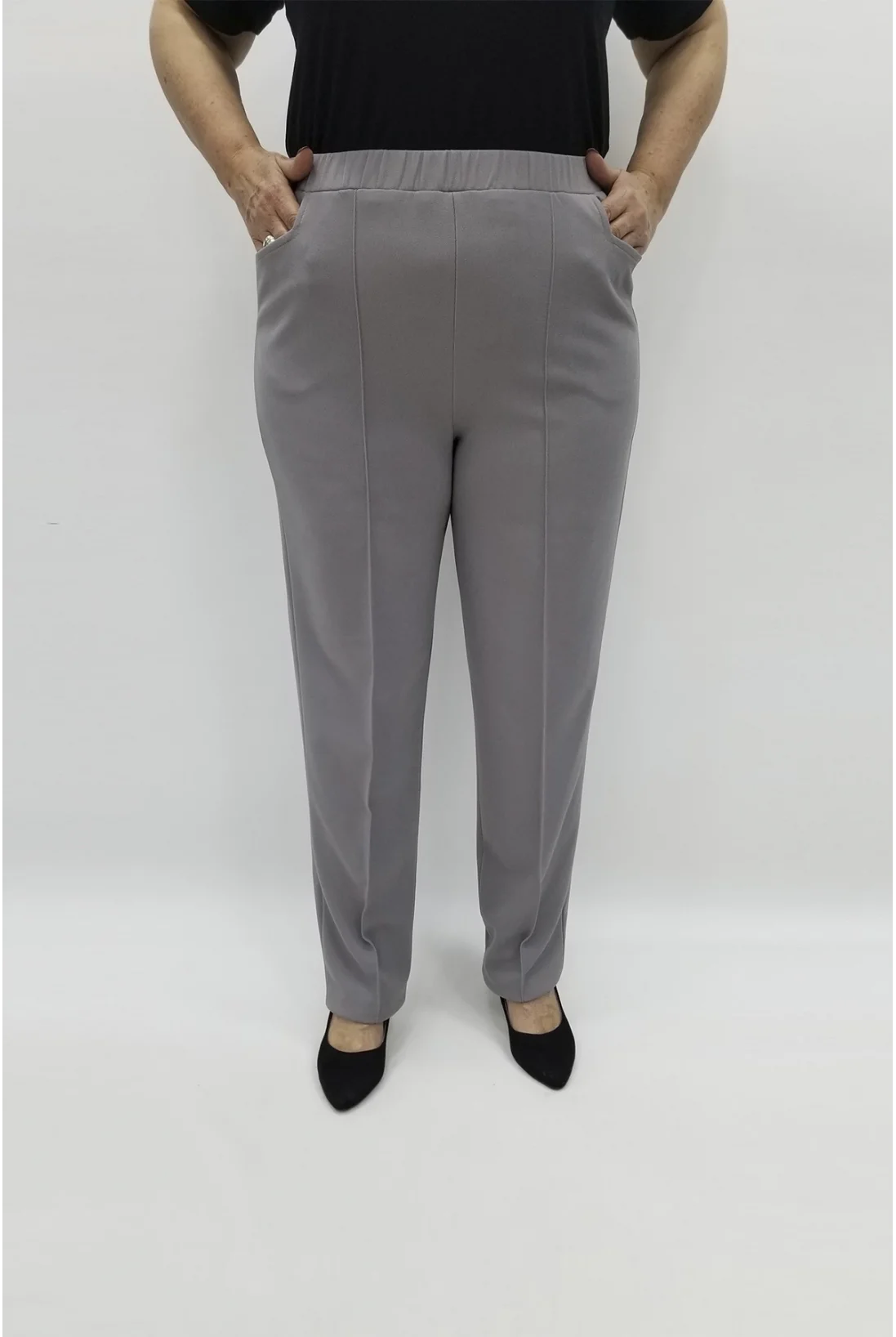 Miraggio Büyük Beden Pantolon 93671 GRİ
